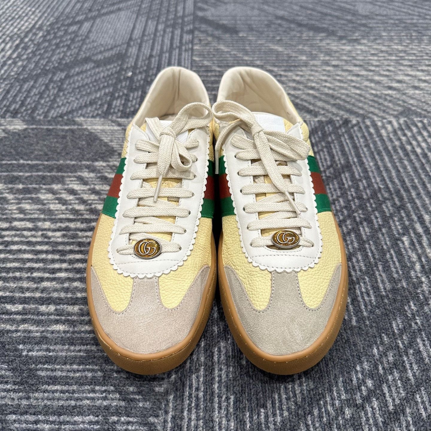 Gucci Gucci Bee G74 Web Low-Top Sneakers 43 Size US 10 / EU 43 - 3 Thumbnail