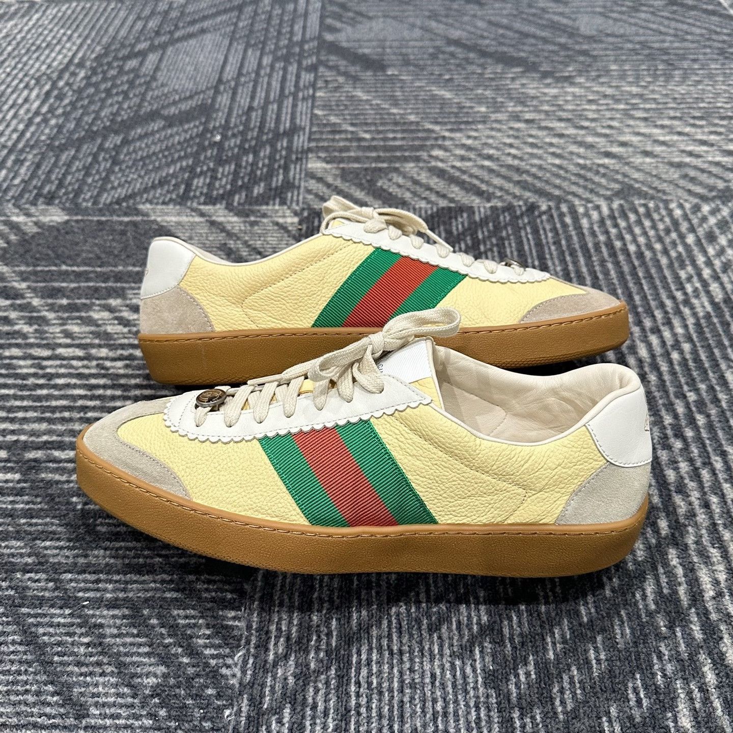 Gucci Gucci Bee G74 Web Low-Top Sneakers 43 Size US 10 / EU 43 - 5 Thumbnail