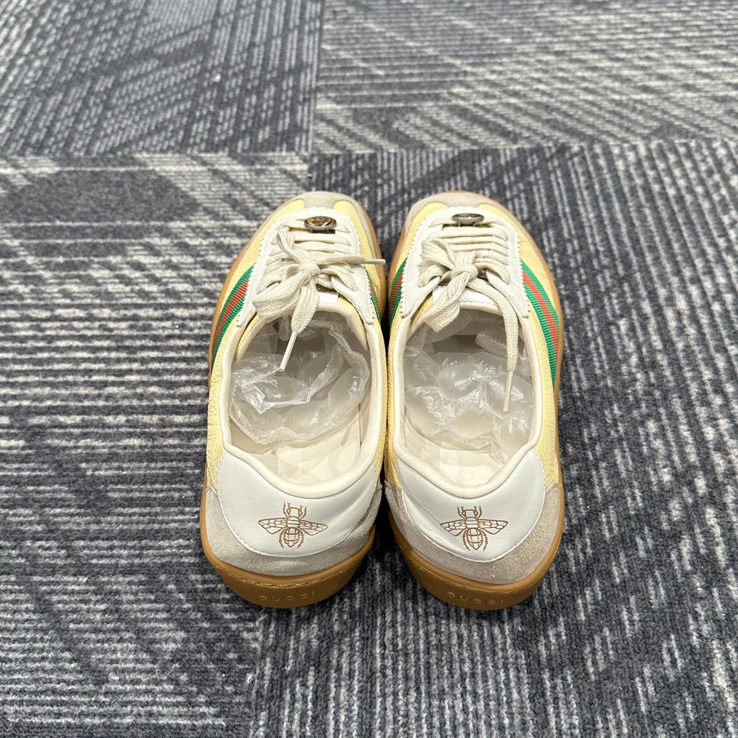 Gucci Gucci Bee G74 Web Low-Top Sneakers 43 Size US 10 / EU 43 - 4 Thumbnail