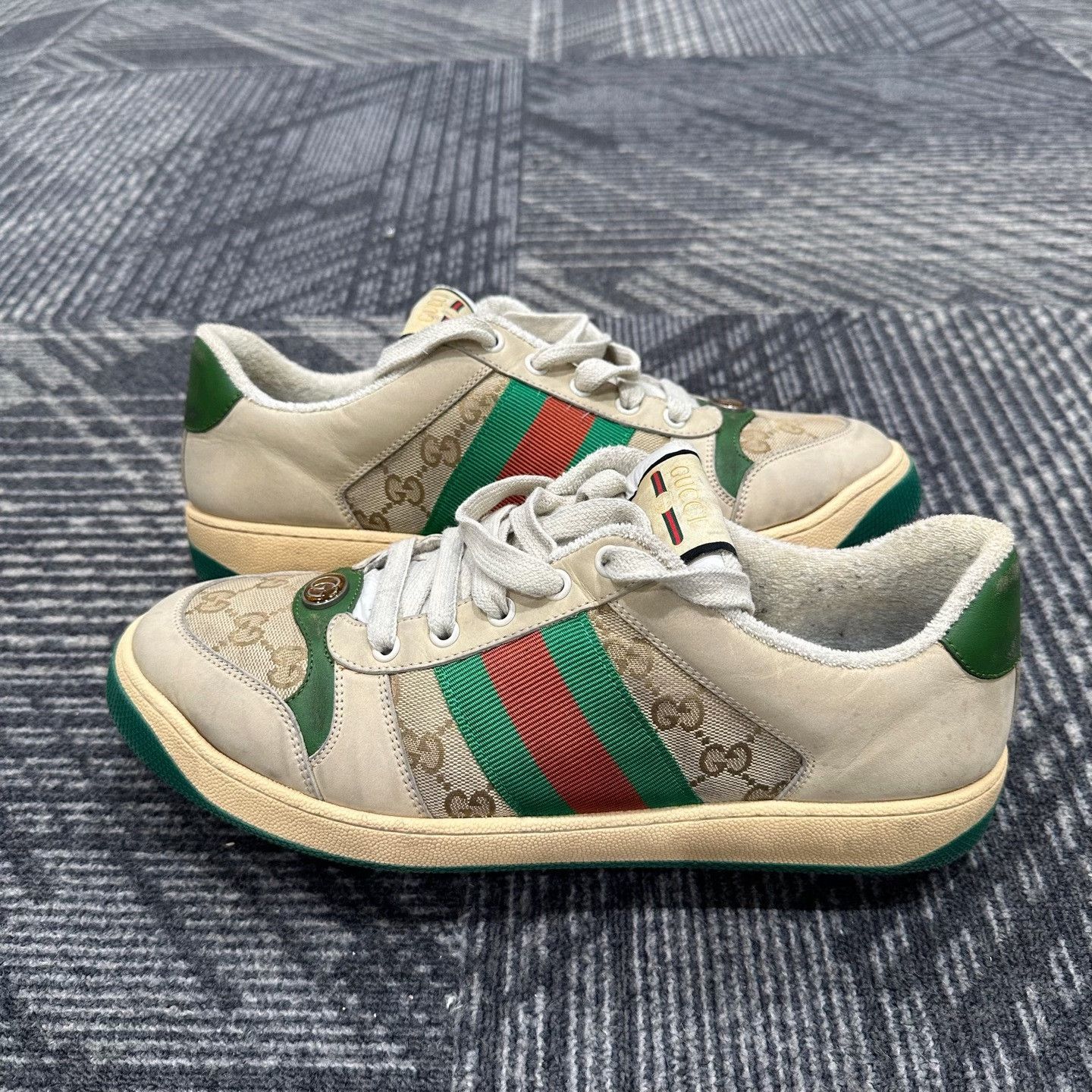 Gucci Gucci Screener GG Canvas Sneakers 43 Size US 10 / EU 43 - 5 Thumbnail