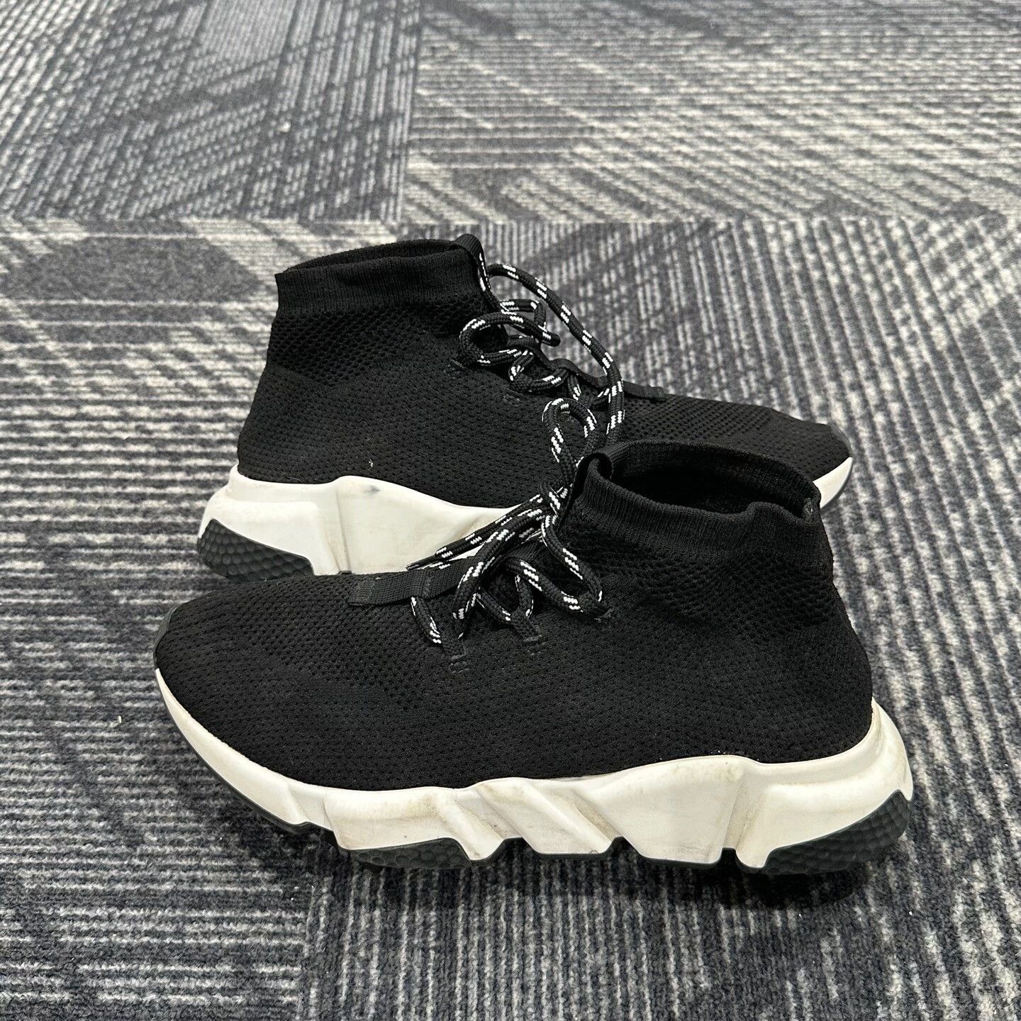 Balenciaga Balenciaga Black Sock Sneakers 40 Size US 7 / EU 40 - 5 Thumbnail