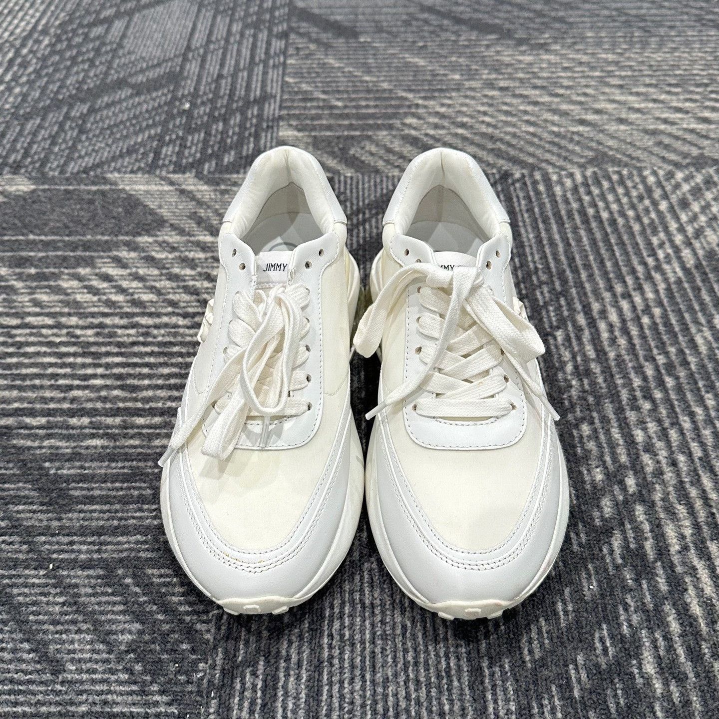 Jimmy Choo Jimmy Choo Memphis Lace Up Sneakers 38 Size US 8 / IT 38 - 3 Thumbnail