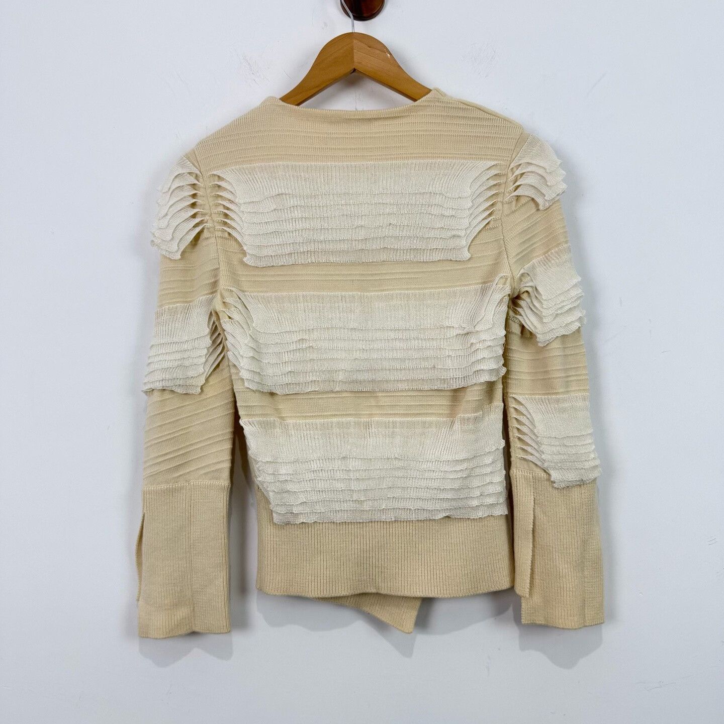 Alexander McQueen Alexander McQueen Lace Patchwork Knit Sweater S Size S / US 4 / IT 40 - 3 Thumbnail