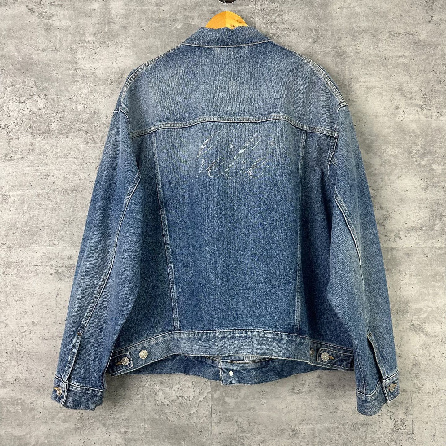 Balenciaga Balenciaga BeBe Rhinestone Denim Jacket 34 Size XS / US 0-2 / IT 36-38 - 3 Thumbnail