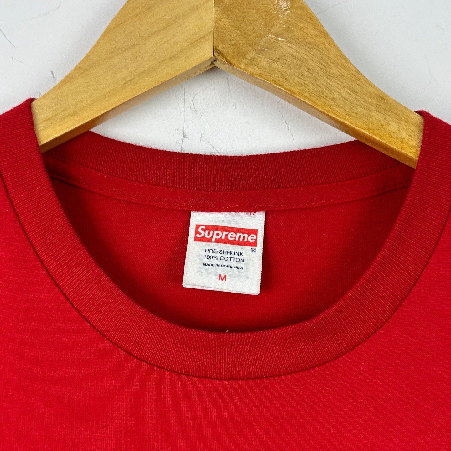 Supreme Supreme Skull Logo T-Shirt Red Size M Size US M / EU 48-50 / 2 - 6 Thumbnail
