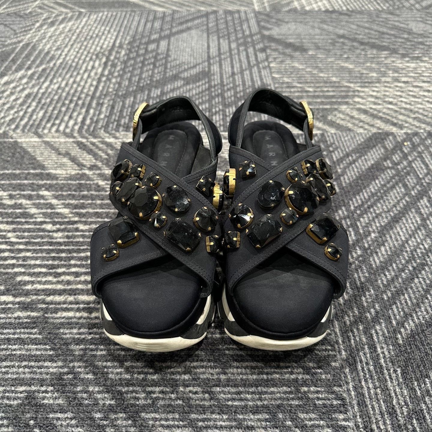 Marni Marni Embellished Platform Sandals Size 38 Size US 8 / IT 38 - 3 Thumbnail