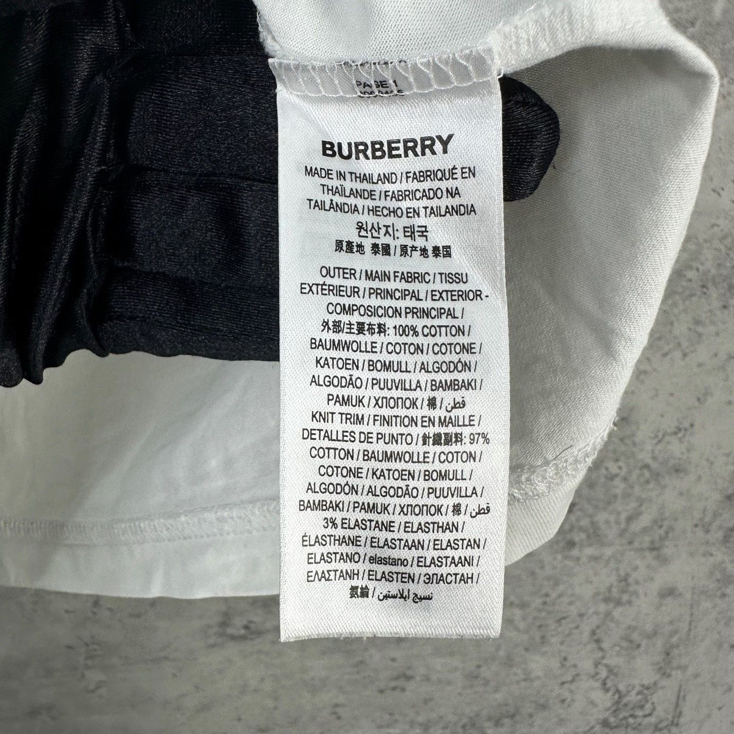 Burberry Burberry Logo Print T-Shirt XXS Size US XXS / EU 40 - 7 Thumbnail