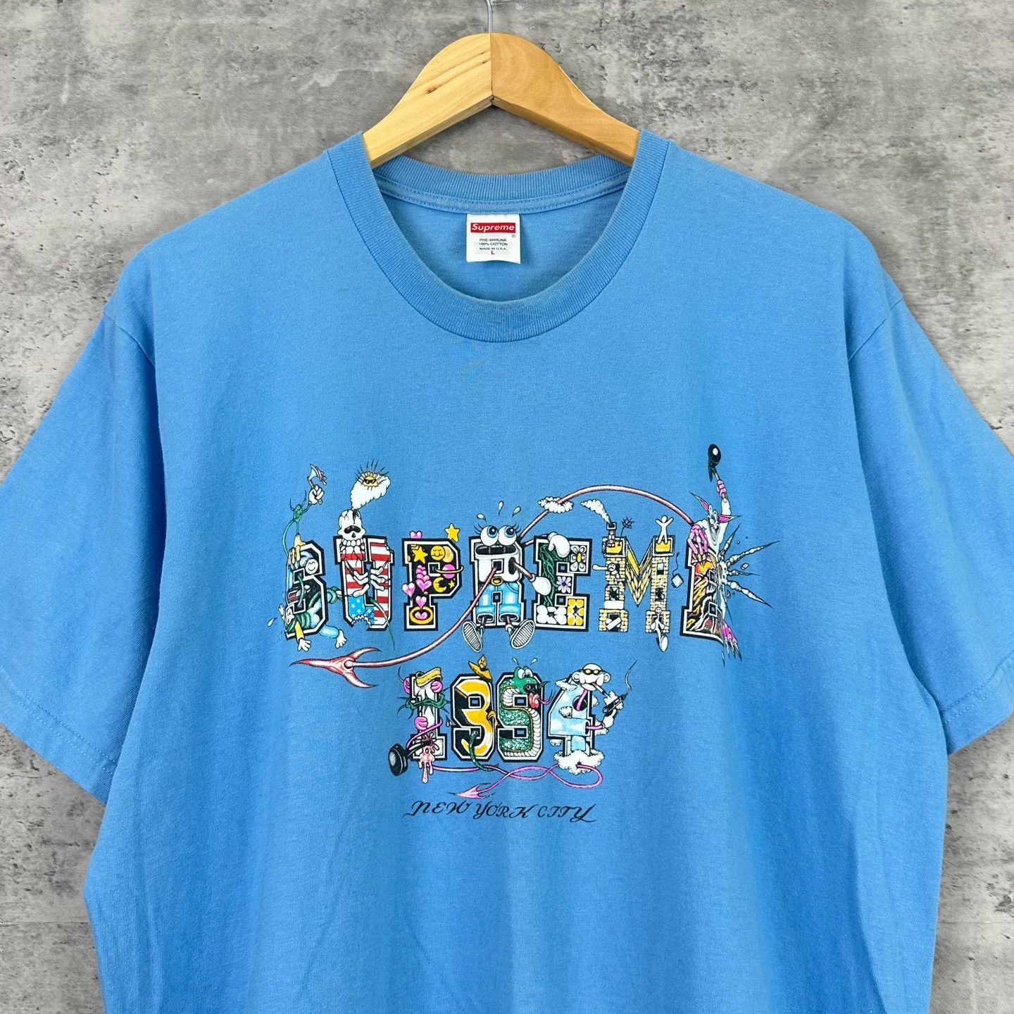 Supreme Supreme SS24 Cartoon Letters T-Shirt Size L Size US L / EU 52-54 / 3 - 5 Thumbnail