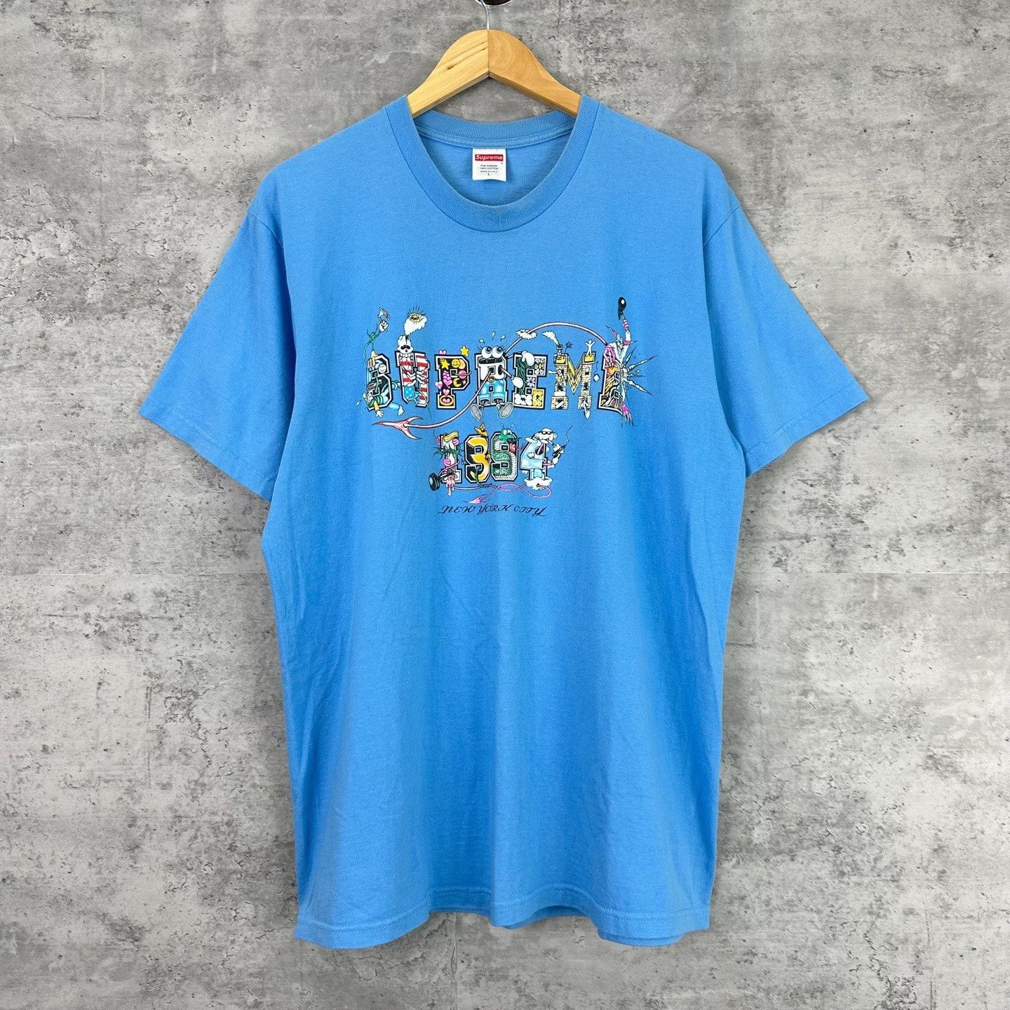 Supreme Supreme SS24 Cartoon Letters T-Shirt Size L Size US L / EU 52-54 / 3 - 2 Thumbnail