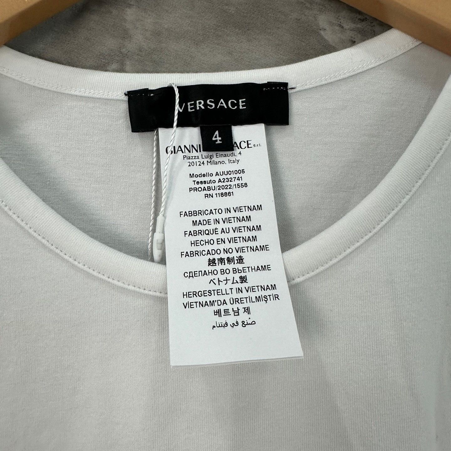 Versace Versace Medusa Logo T-Shirt XL Size US XL / EU 56 / 4 - 6 Thumbnail