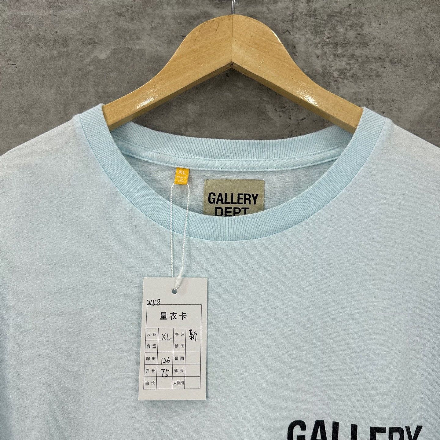 Gallery Dept. GALLERY DEPT. Logo Print T-Shirt XL Size US XL / EU 56 / 4 - 4 Thumbnail