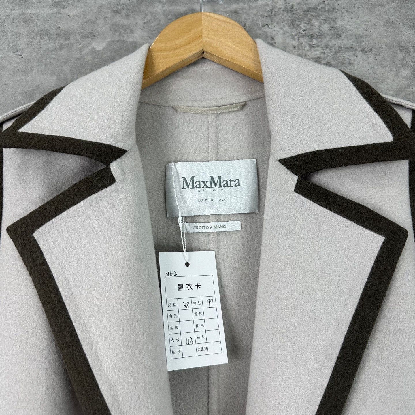 Max Mara Max Mara Wool Angora Trimmed Belted Coat IT 40 Size S / US 4 / IT 40 - 4 Thumbnail