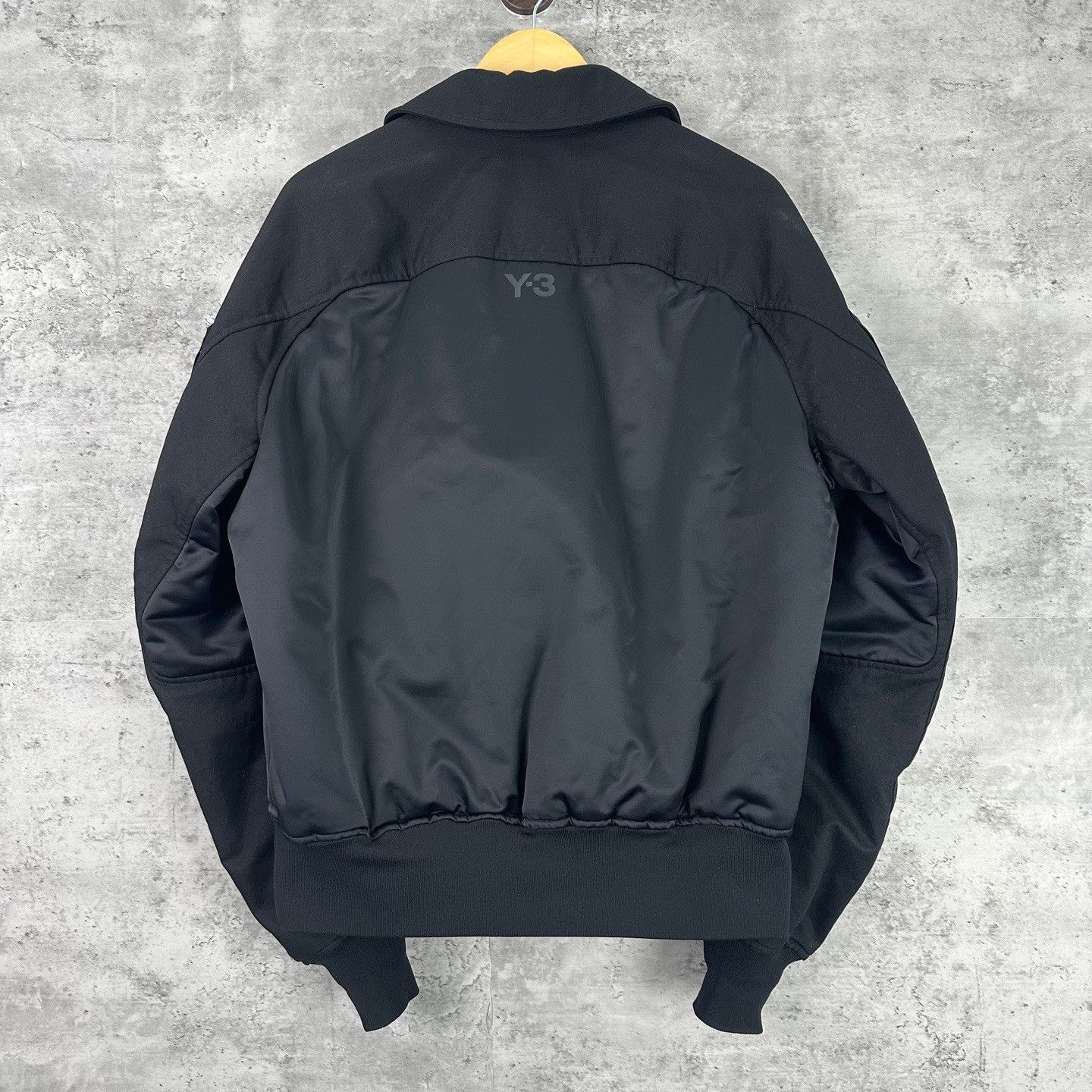 Y-3 Y-3 Twill Paneled Bomber Jacket Size S Size US S / EU 44-46 / 1 - 3 Thumbnail