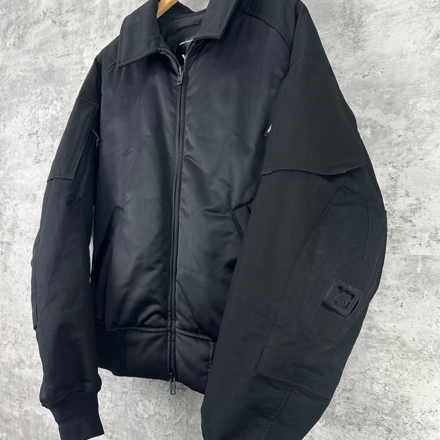 Y-3 Y-3 Twill Paneled Bomber Jacket Size S Size US S / EU 44-46 / 1 - 5 Thumbnail