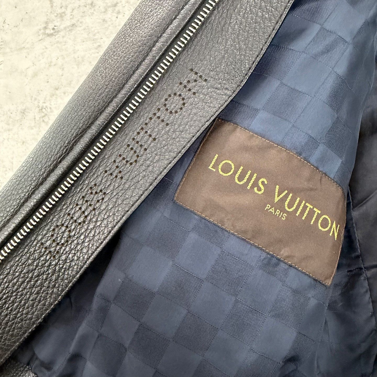 Louis Vuitton Louis Vuitton Deerskin Wool Bomber Jacket 48 Size US M / EU 48-50 / 2 - 6 Thumbnail