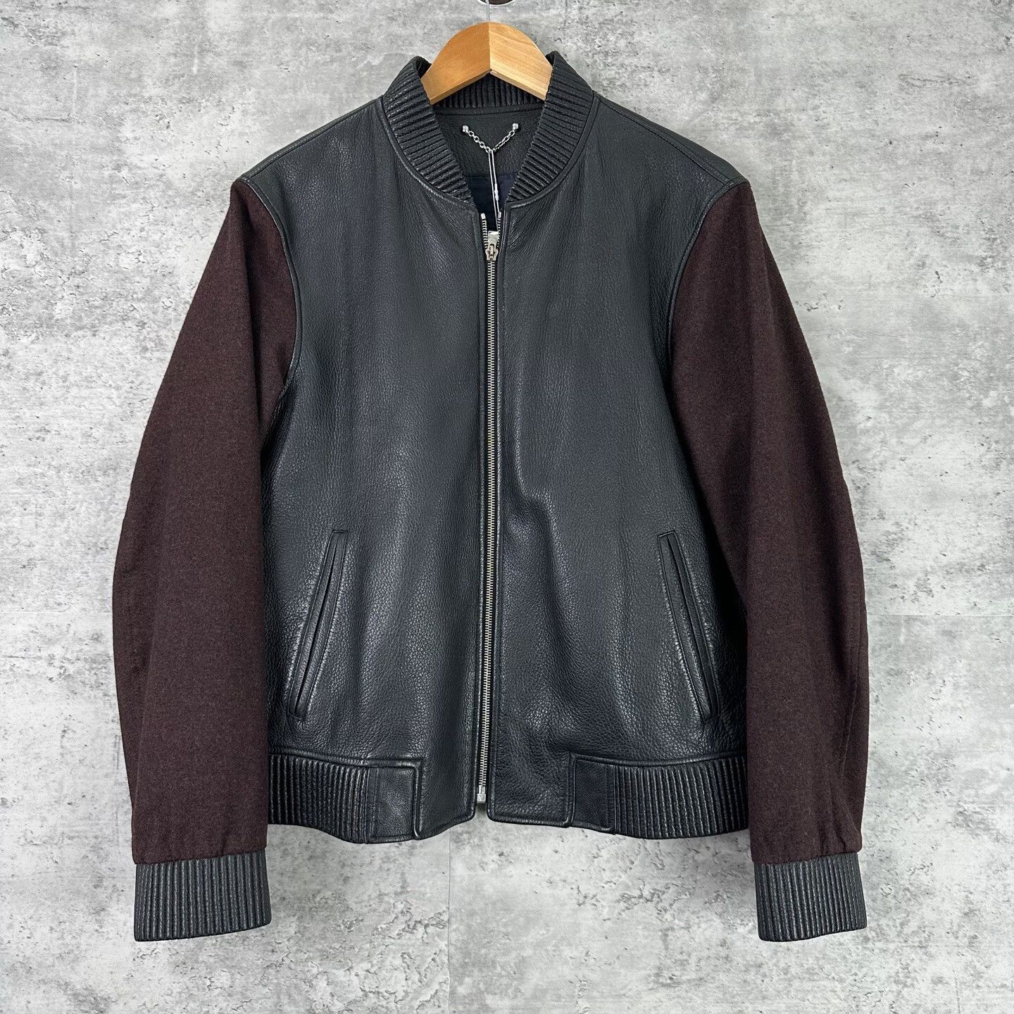 Louis Vuitton Louis Vuitton Deerskin Wool Bomber Jacket 48 Size US M / EU 48-50 / 2 - 2 Thumbnail