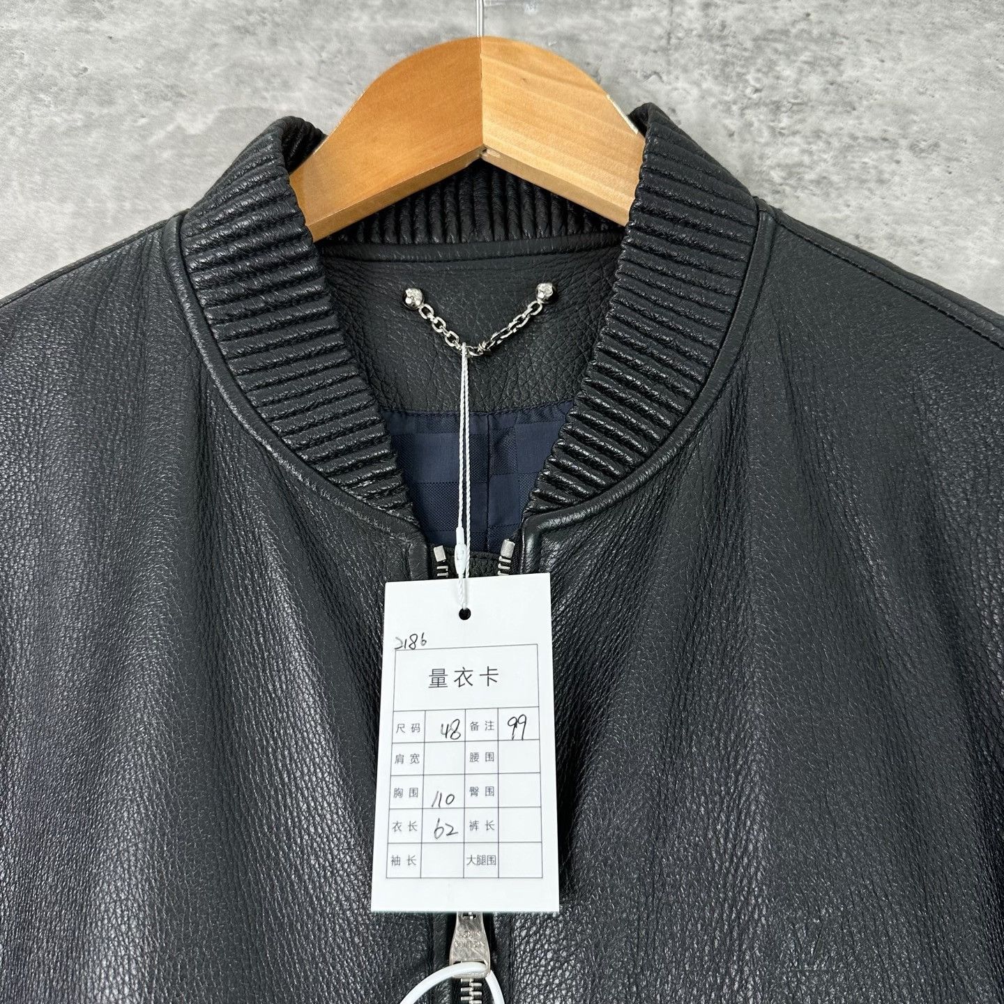 Louis Vuitton Louis Vuitton Deerskin Wool Bomber Jacket 48 Size US M / EU 48-50 / 2 - 4 Thumbnail