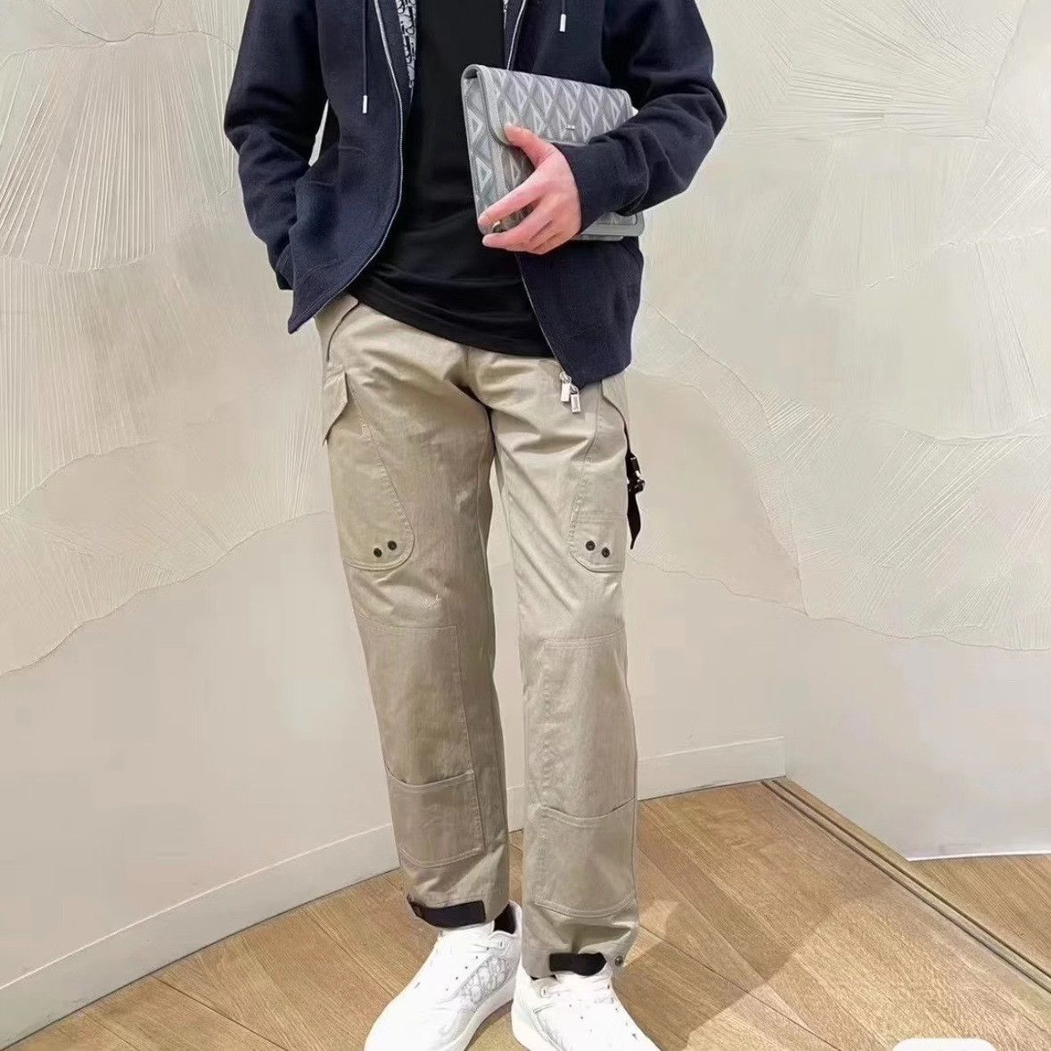 Dior Dior Buckle Pocket Cargo Pants 50 Size US 34 / EU 50 - 8 Thumbnail