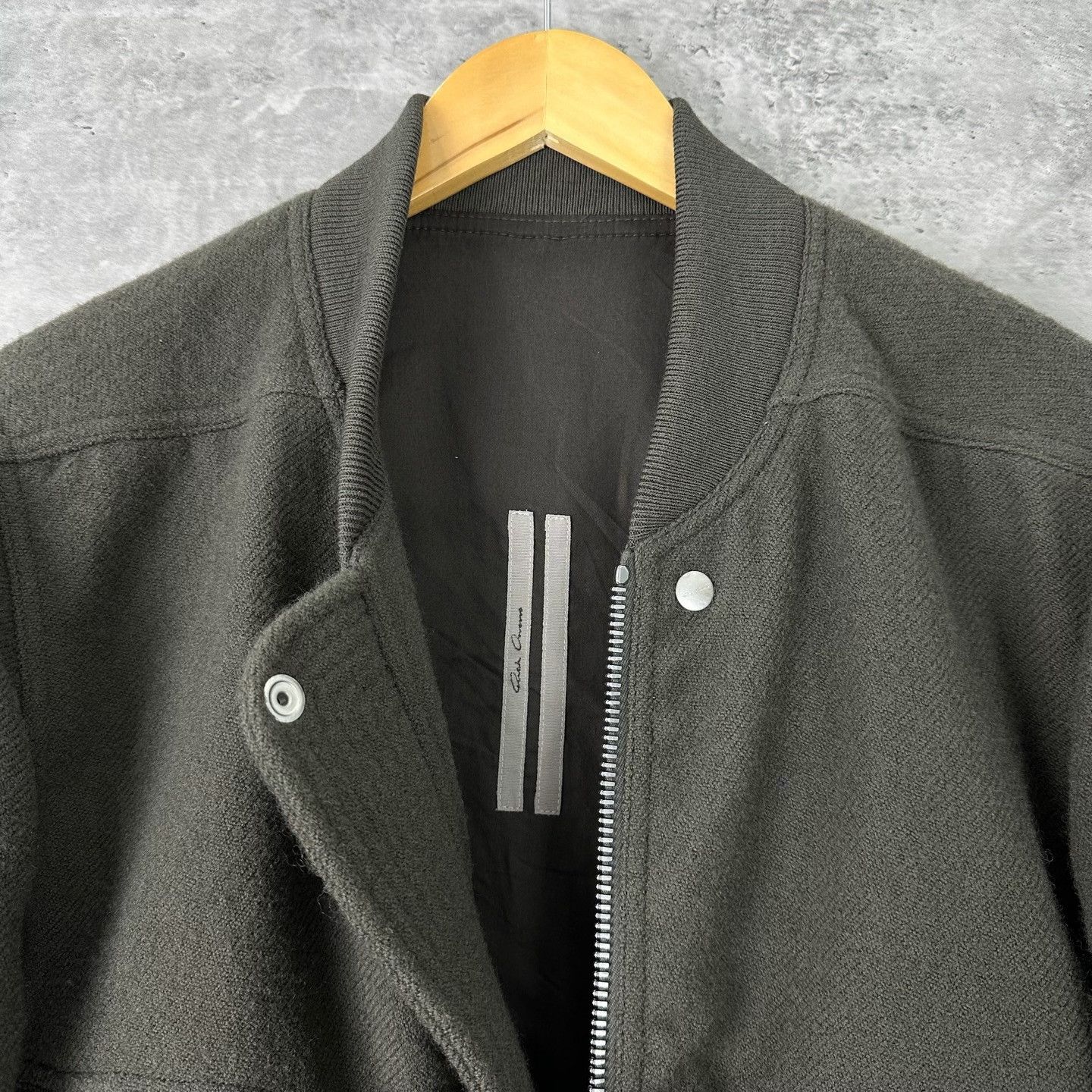 Rick Owens Rick Owens Bosco Wool Bomber Jacket Size 50 Size US M / EU 48-50 / 2 - 4 Thumbnail