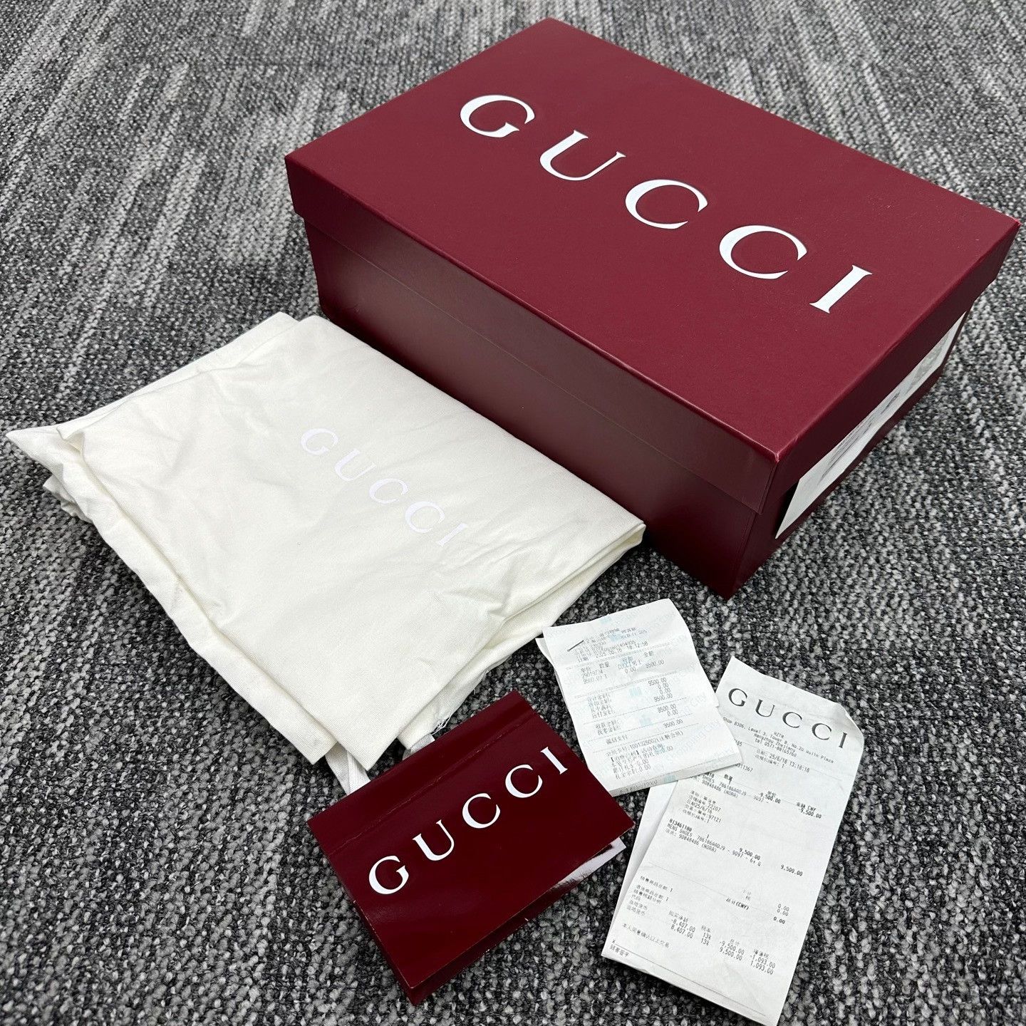 Gucci Gucci Re-Web Grained Leather Sneakers UK 6.5 Size US 7.5 / EU 40-41 - 9 Thumbnail