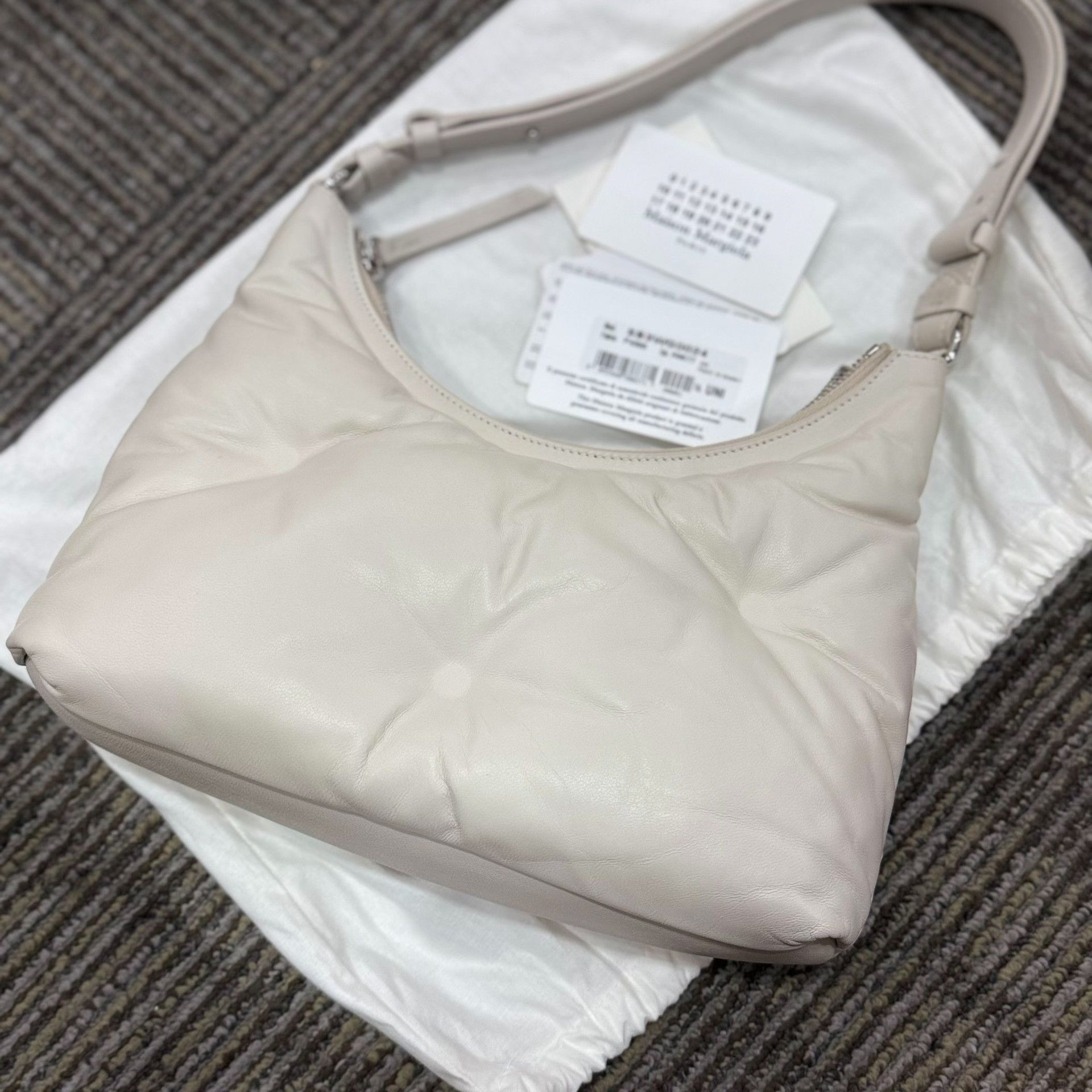 Maison Margiela Maison Margiela Glam Slam Small Hobo Bag ONE SIZE Size ONE SIZE - 3 Thumbnail