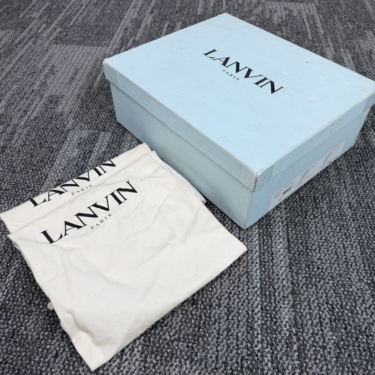 Lanvin Lanvin Curb Leather Paneled Sneakers 41 Size US 8 / EU 41 - 9 Thumbnail