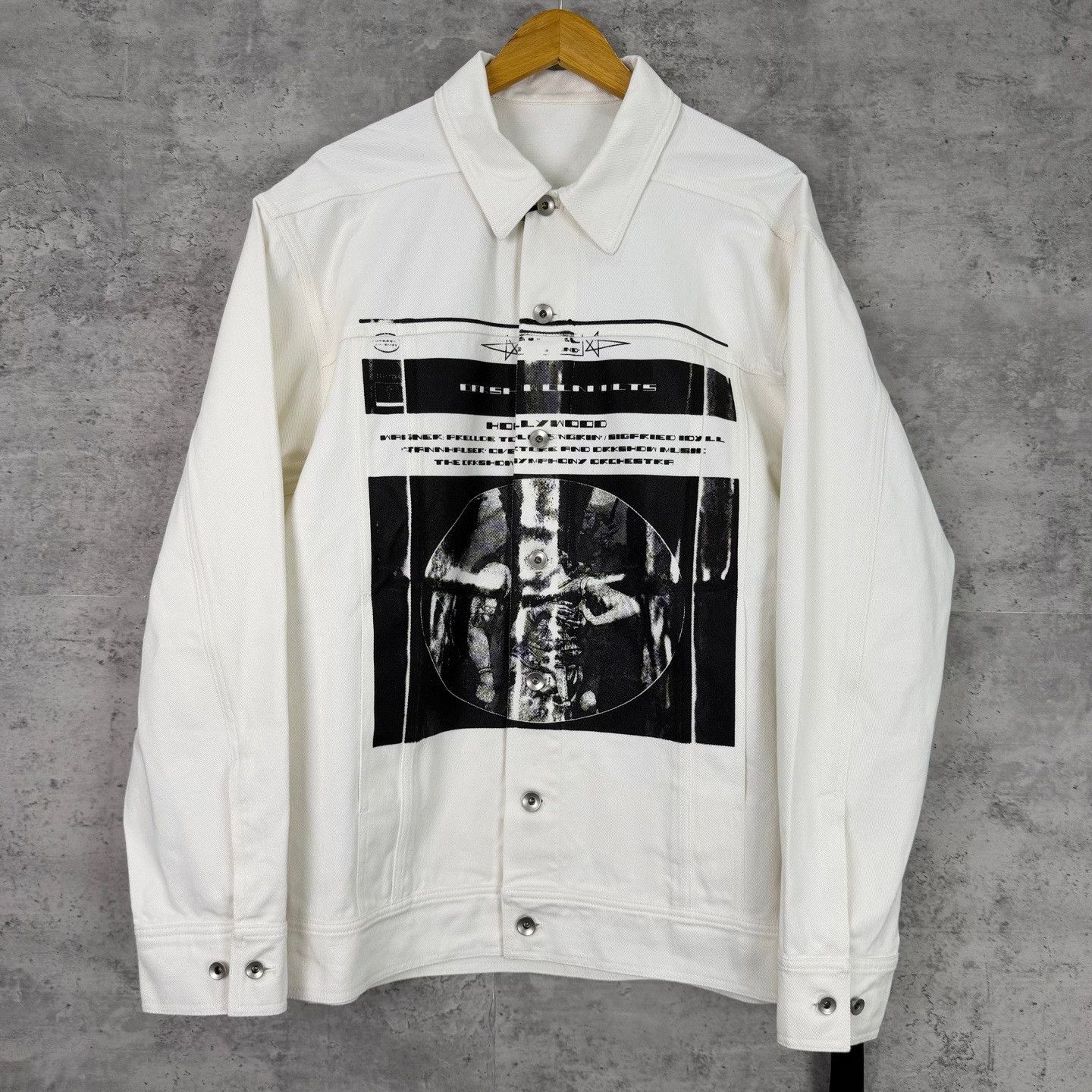 Rick Owens Rick Owens DRKSHDW Graphic Jumbo Worker Jacket XS Size US XS / EU 42 / 0 - 2 Thumbnail