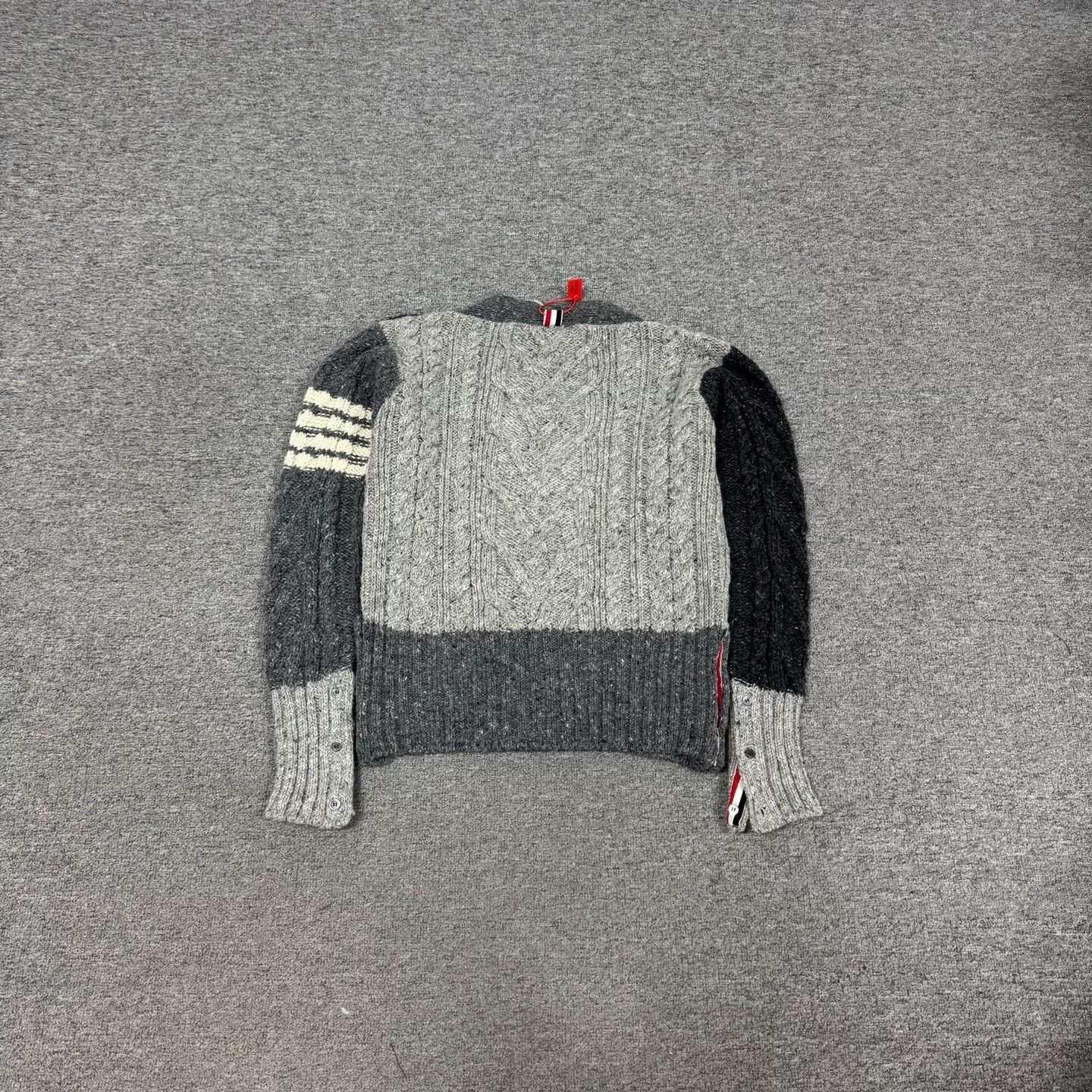 Thom Browne Thom Browne Patchwork 4-Bar Cardigan 1 Size US S / EU 44-46 / 1 - 3 Thumbnail