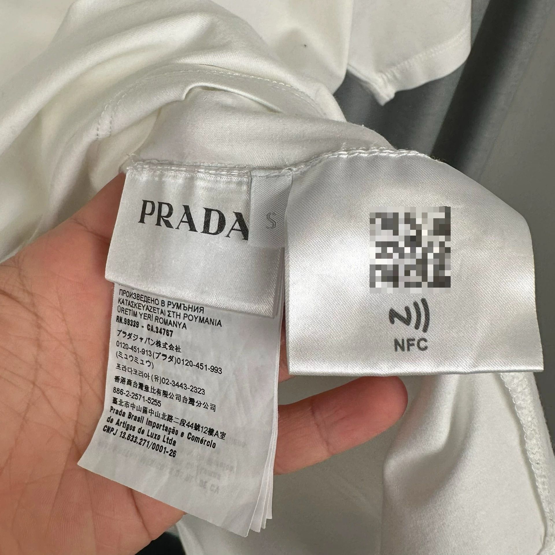 Prada Prada Logo Print Short Sleeve T-Shirt S Size US S / EU 44-46 / 1 - 5 Thumbnail
