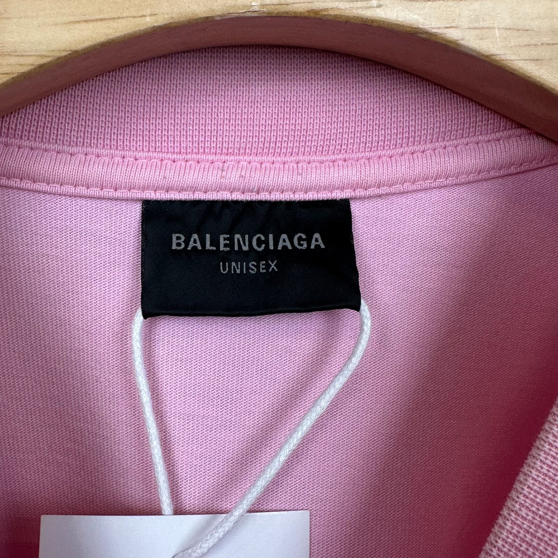 Balenciaga Balenciaga Sequin Logo Pink T-Shirt XS Size US XS / EU 42 / 0 - 4 Thumbnail