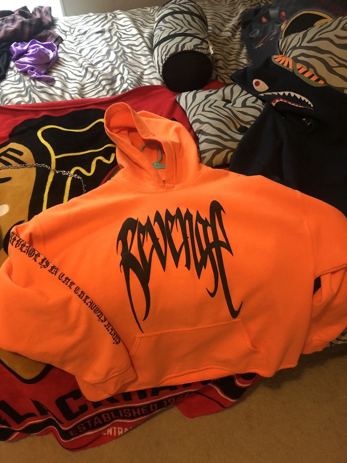 Revenge Revenge Kill Hoodie Orange XL Grailed