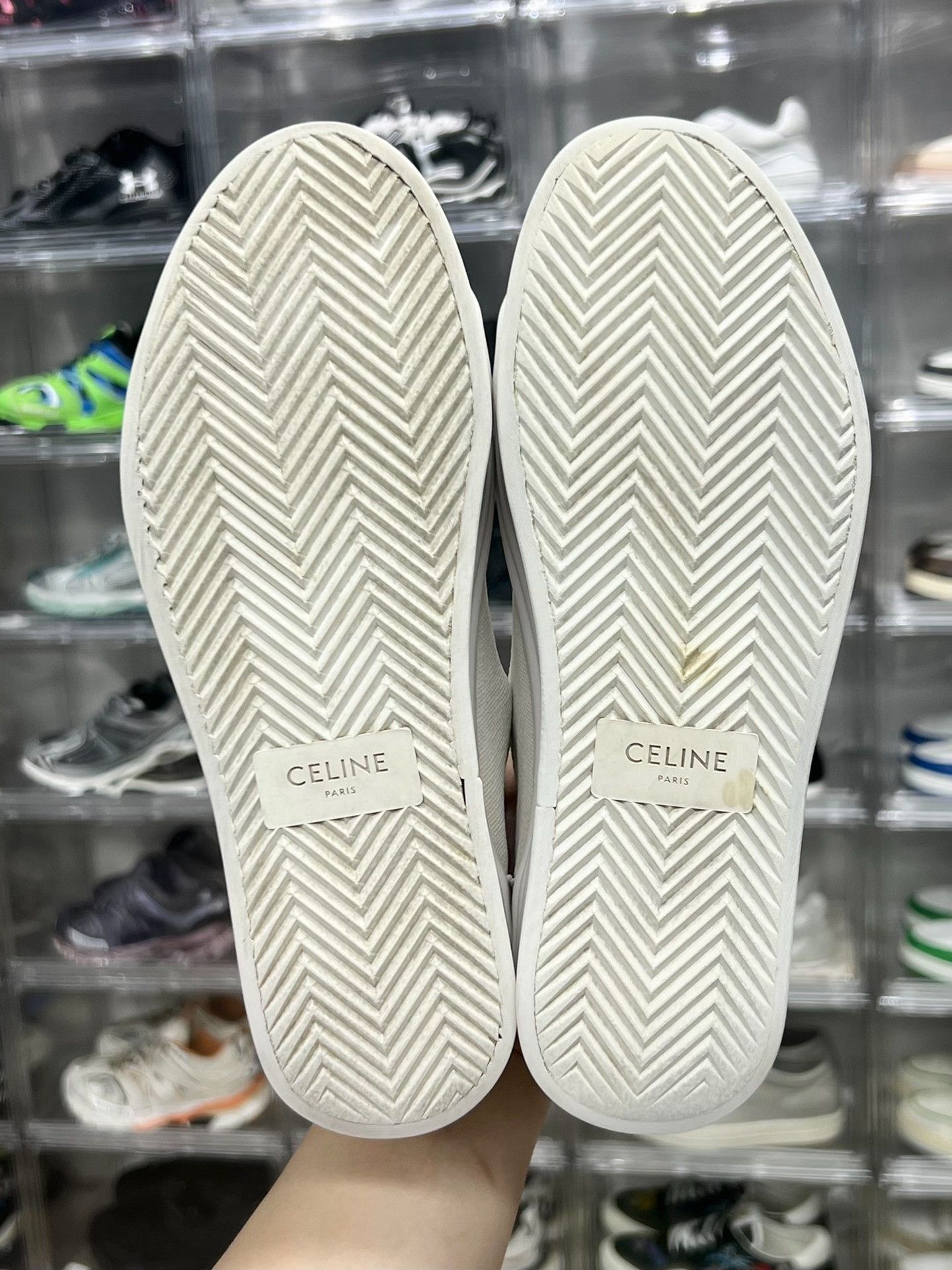Celine Celine White Lowtop Sneakers us_6 Women Size US 6 / IT 36 - 7 Thumbnail