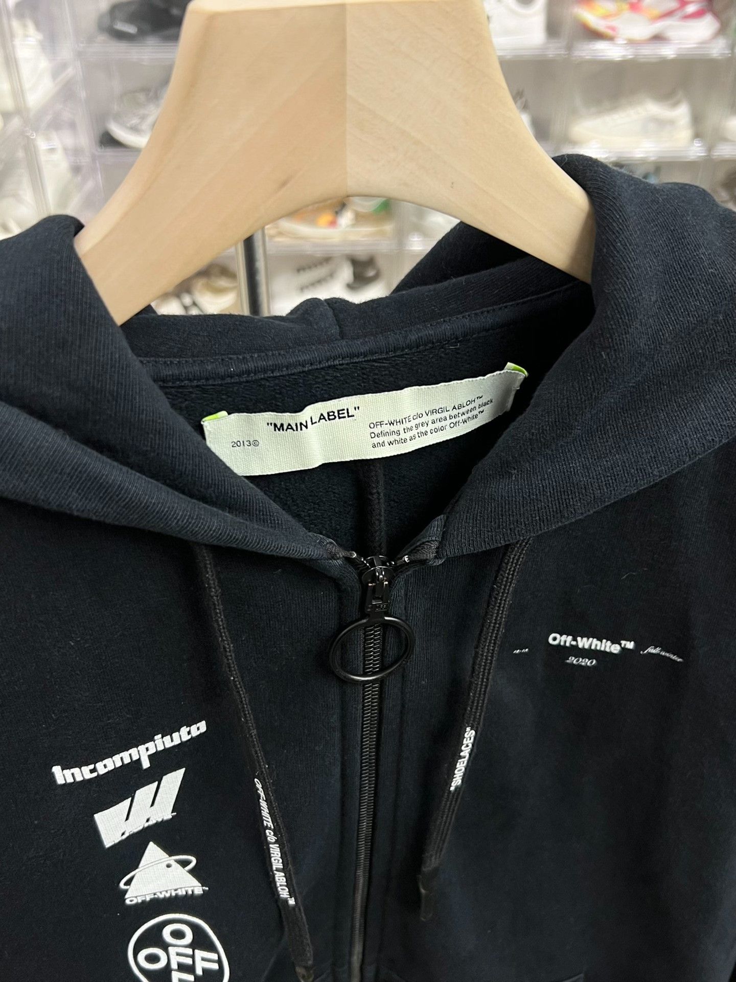 Off-White Off-White White Hoodie l Men Size US L / EU 52-54 / 3 - 2 Thumbnail
