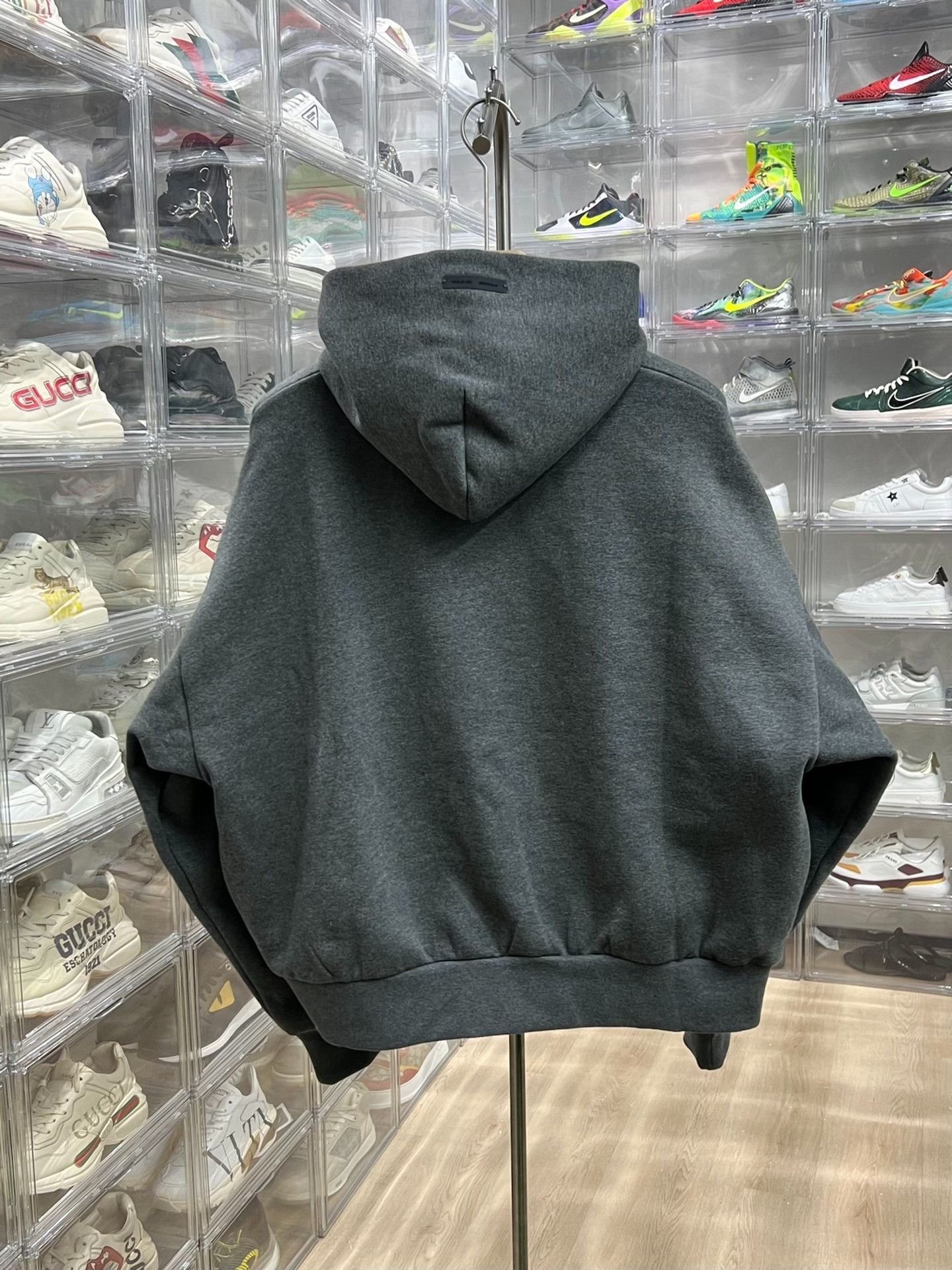Fear of God Fear of God Retro Gray Hoodie l Men Size US L / EU 52-54 / 3 - 6 Thumbnail