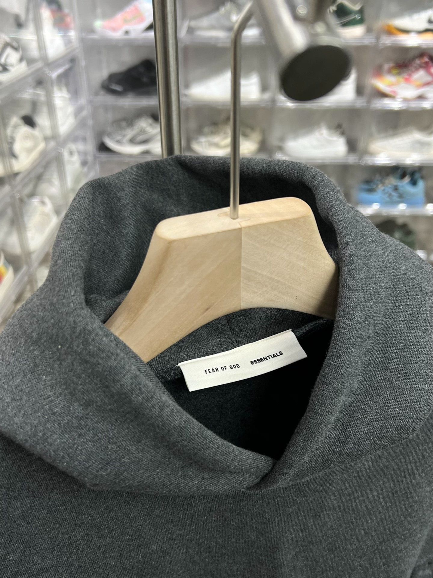 Fear of God Fear of God Retro Gray Hoodie l Men Size US L / EU 52-54 / 3 - 4 Thumbnail