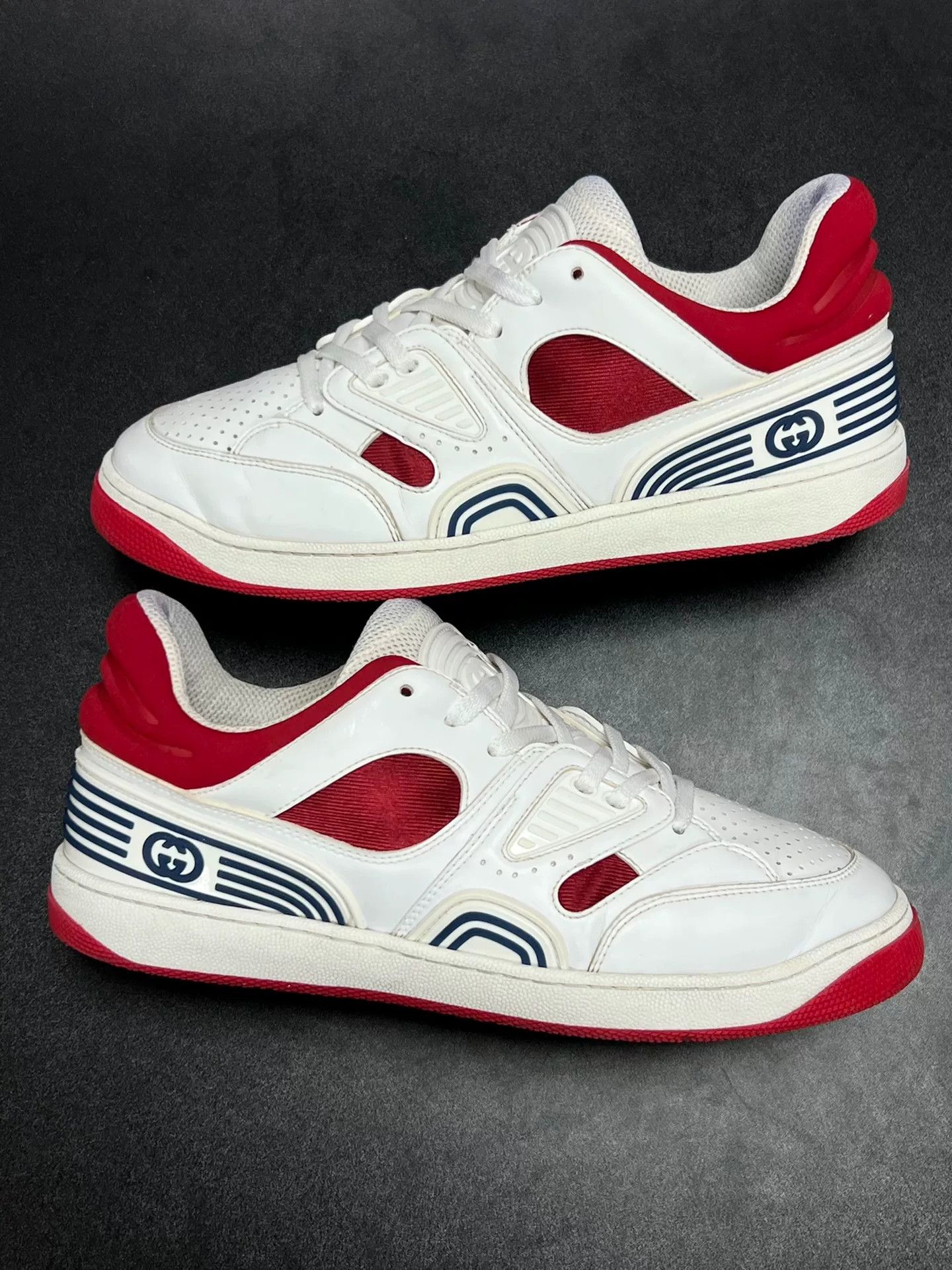 Gucci Gucci Red Lowtop Sneakers 8 Men Size US 8 / EU 41 - 5 Thumbnail