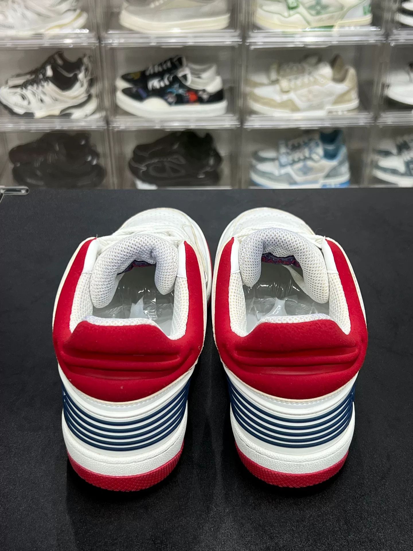 Gucci Gucci Red Lowtop Sneakers 8 Men Size US 8 / EU 41 - 7 Thumbnail