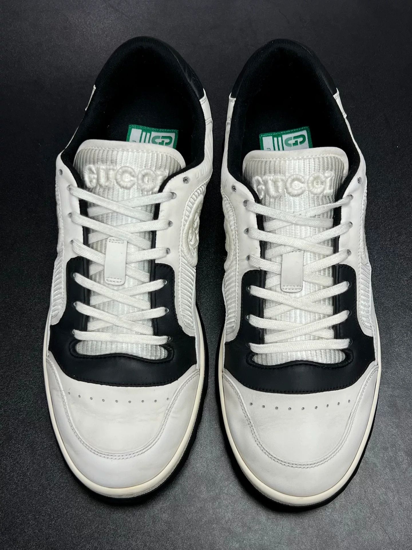 Gucci Gucci Distressed Black Lowtop Sneakers 9.5 Men Size US 9.5 / EU 42-43 - 3 Thumbnail