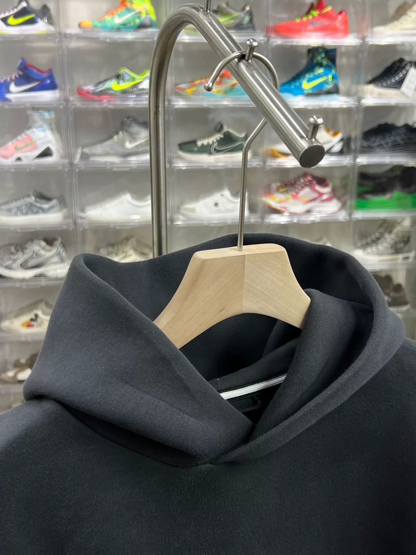 Nike Nike Cotton Black Hoodie xxl Men Size US XXL / EU 58 / 5 - 2 Thumbnail