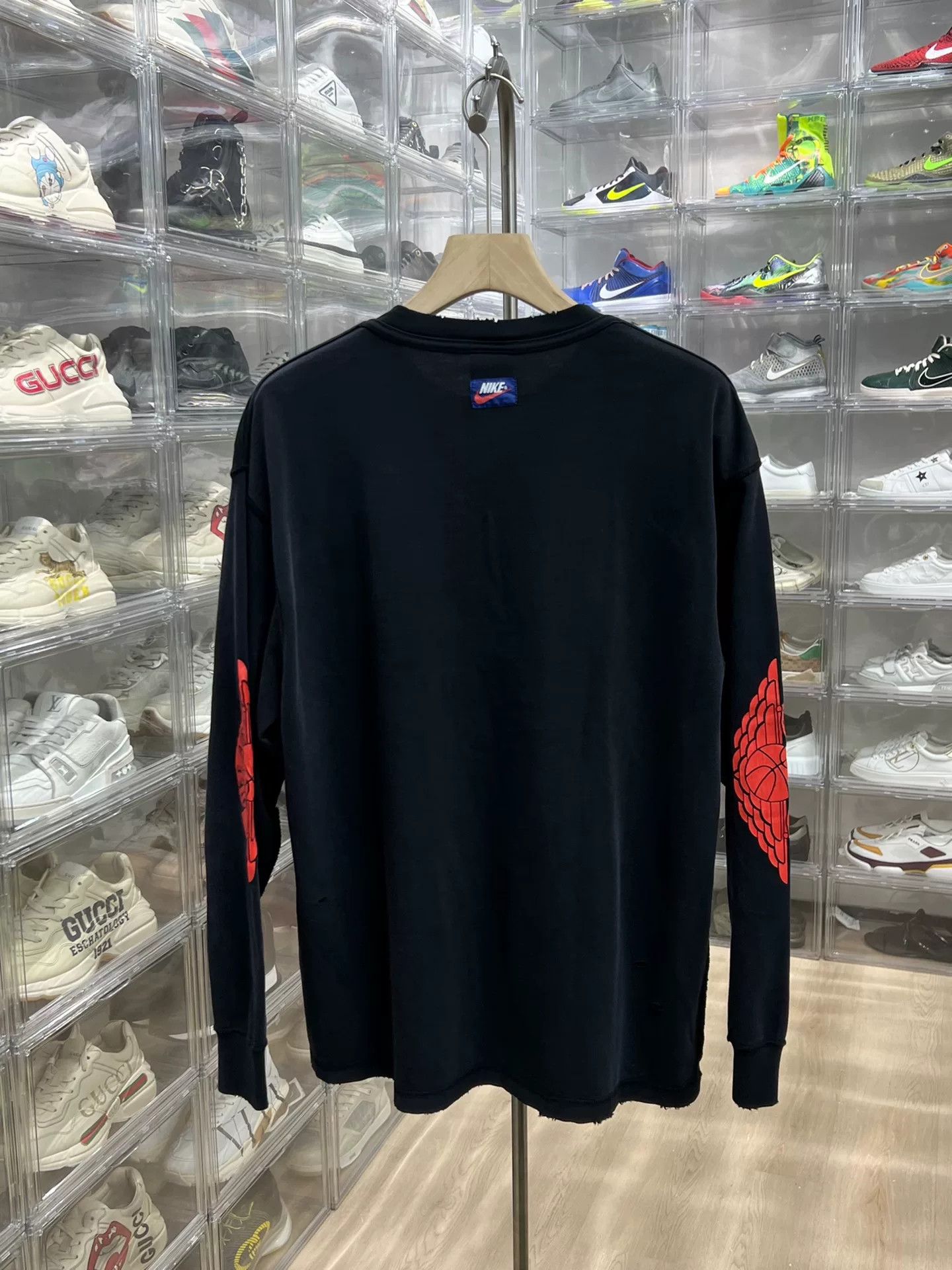 Nike Nike Distressed Long Sleeve Shirt xxl Men Size US XXL / EU 58 / 5 - 5 Thumbnail