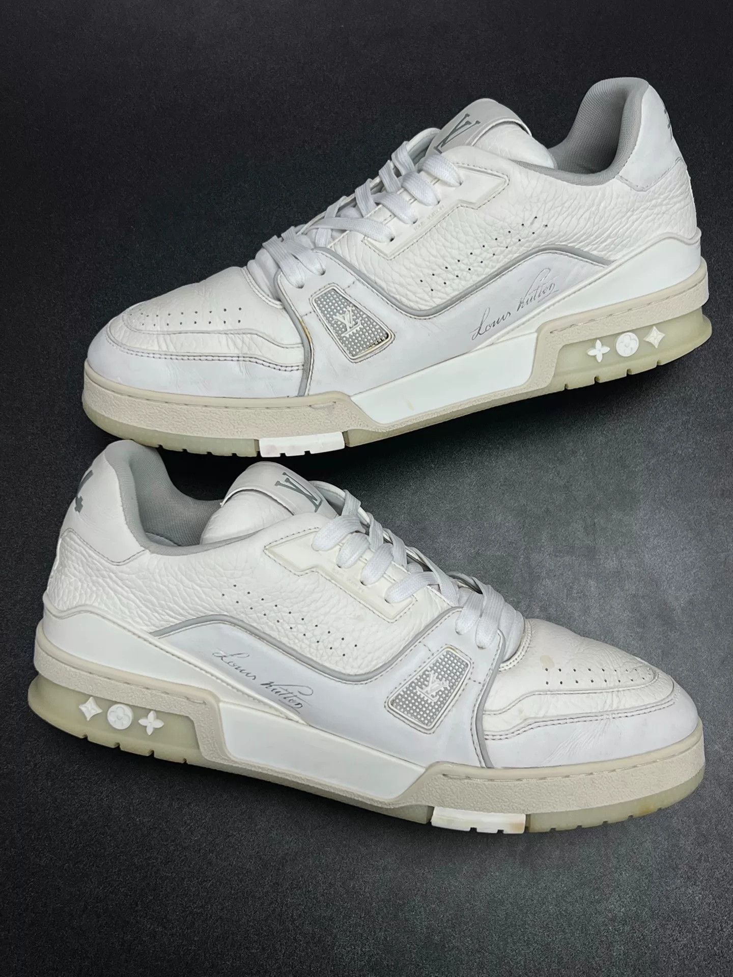 Louis Vuitton Louis Vuitton Training White Lowtop Sneakers 9 Men Size US 9 / EU 42 - 5 Thumbnail