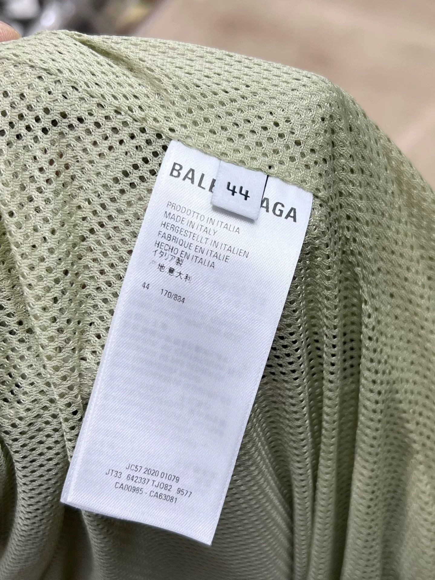 Balenciaga Balenciaga Gray Light Jacket s Men Size US S / EU 44-46 / 1 - 8 Thumbnail