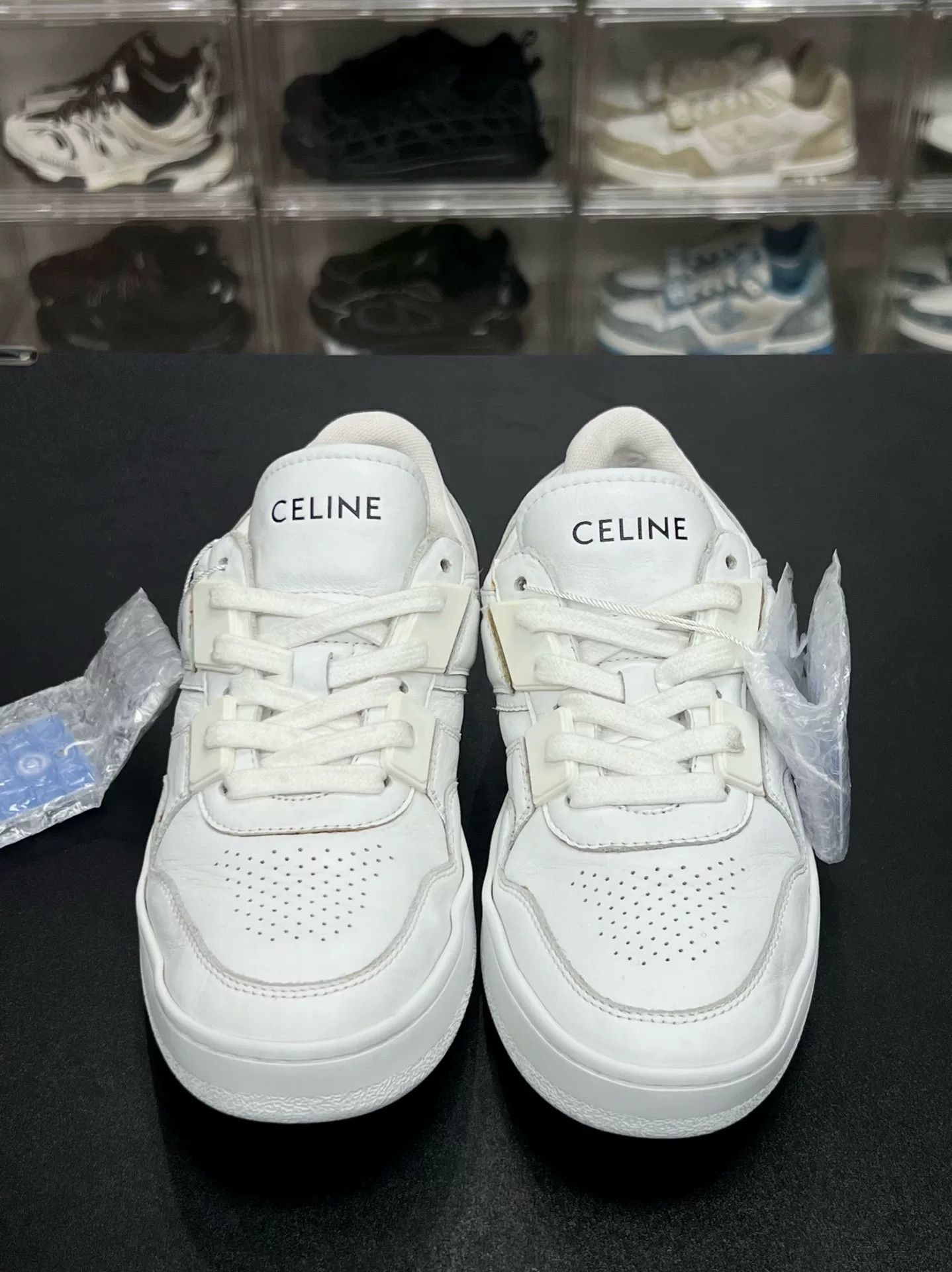 Celine Celine Training White Lowtop Sneakers us_5 Women Size US 5 / IT 35 - 2 Thumbnail