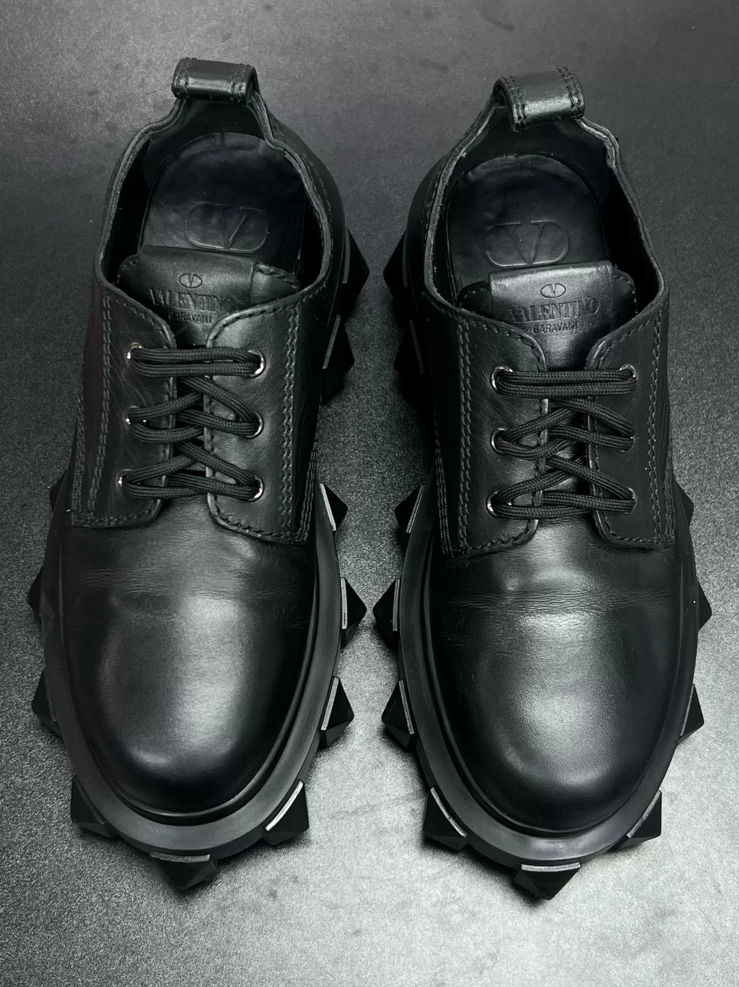Valentino Valentino Casual Black Lowtop Sneakers 7 Men Size US 7 / EU 40 - 3 Thumbnail