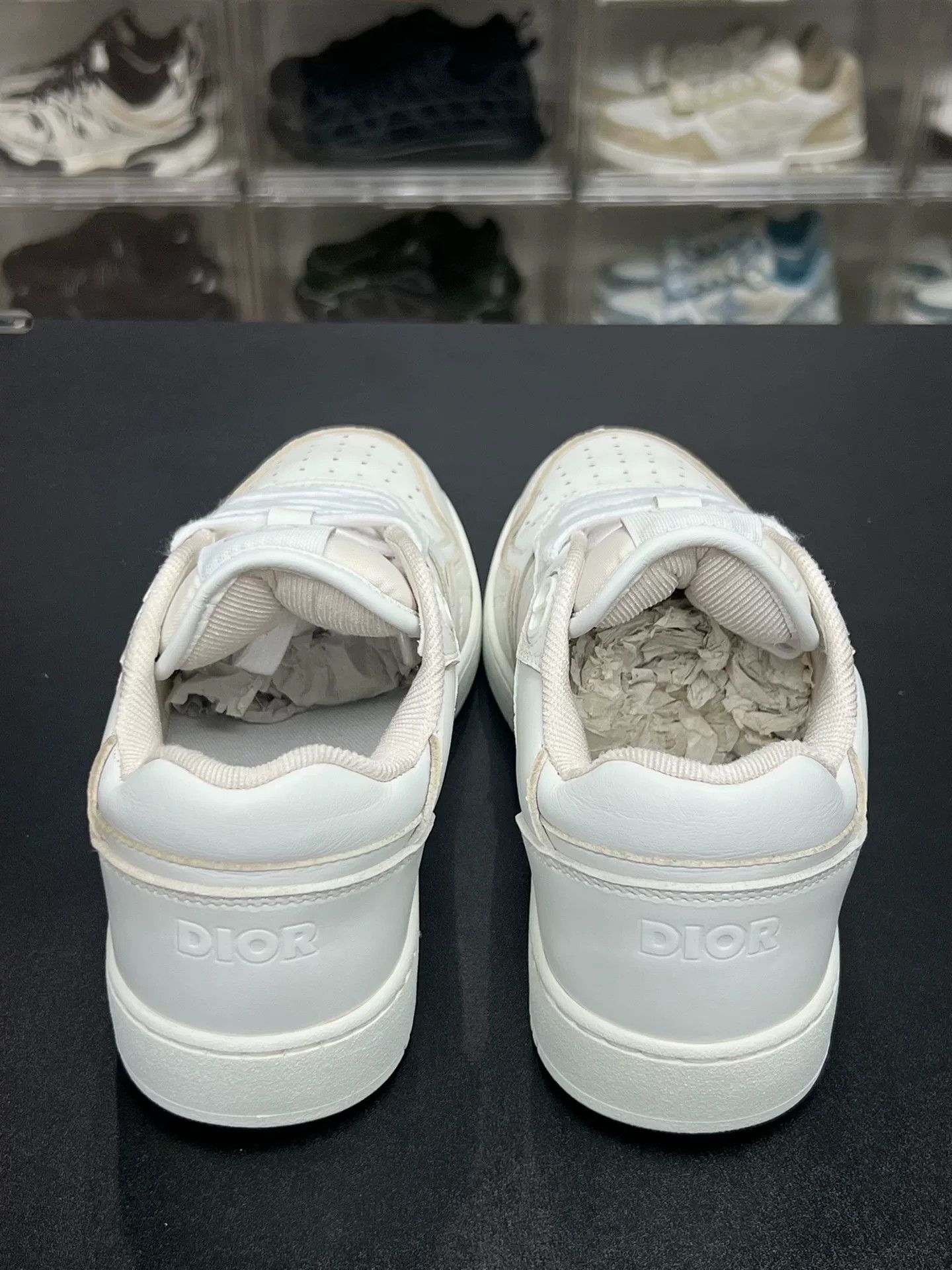 Dior Dior White Lowtop Sneakers us_6 Women Size US 6 / IT 36 - 7 Thumbnail