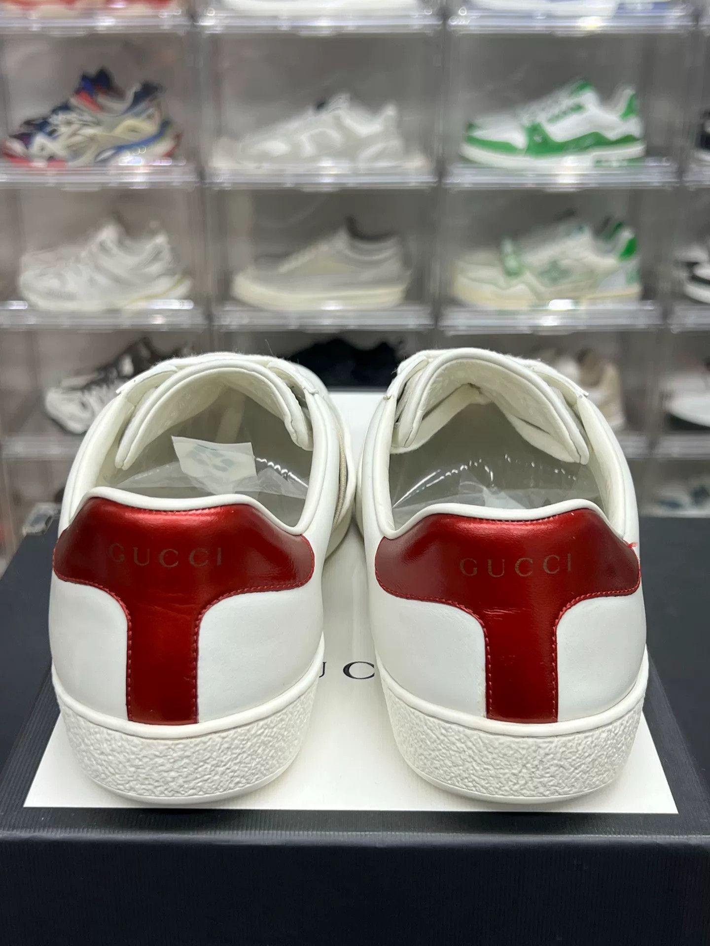 Gucci Gucci Striped Lowtop Sneakers 8 Men Size US 8 / EU 41 - 7 Thumbnail
