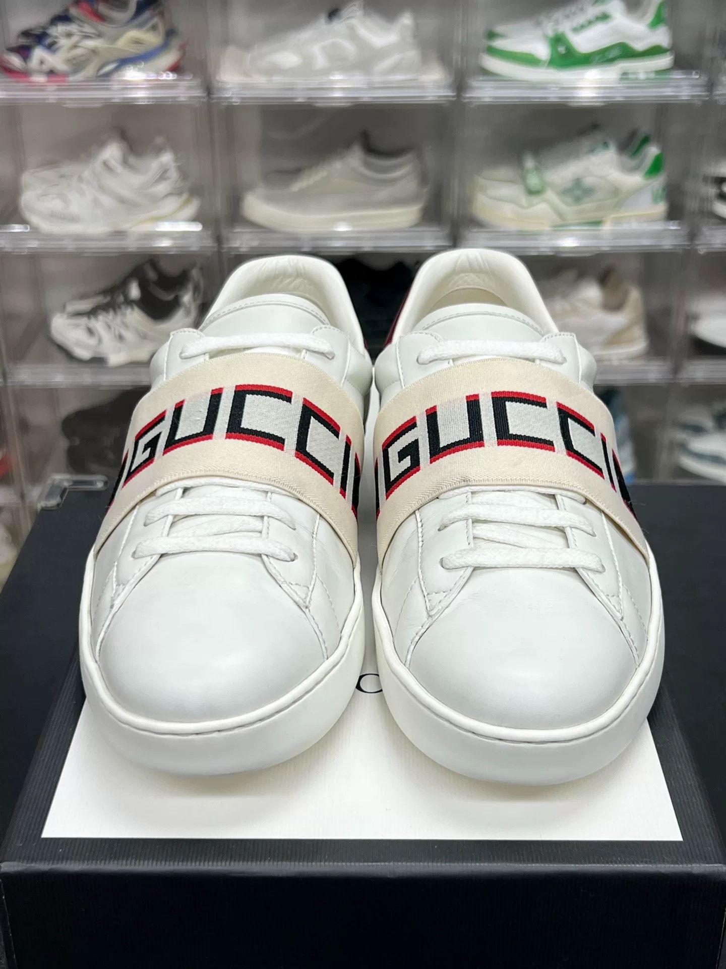 Gucci Gucci Striped Lowtop Sneakers 8 Men Size US 8 / EU 41 - 2 Thumbnail