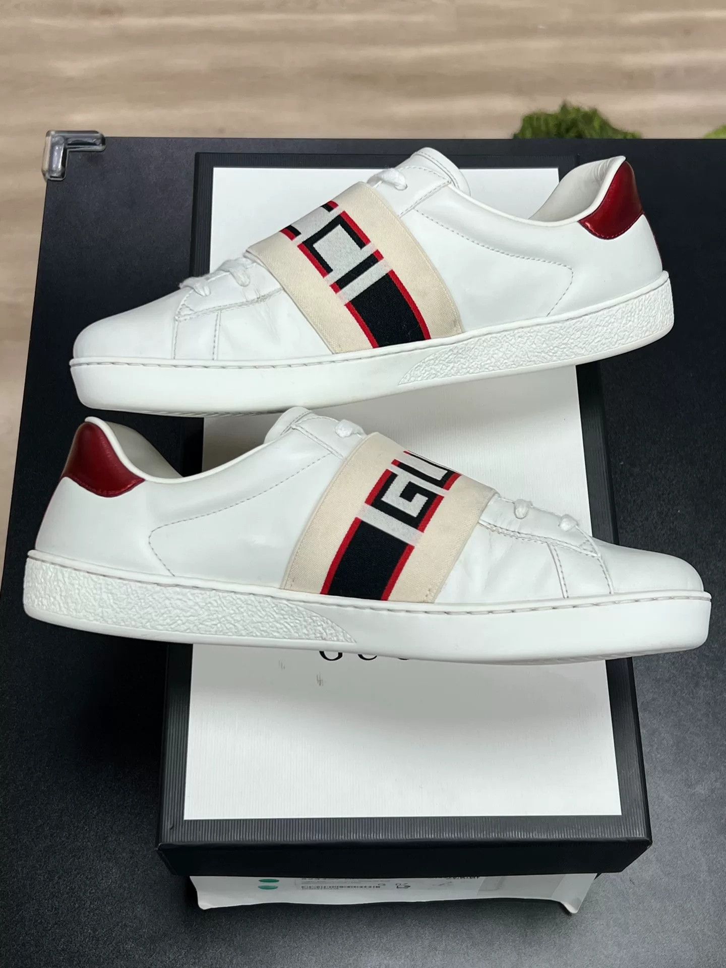 Gucci Gucci Striped Lowtop Sneakers 8 Men Size US 8 / EU 41 - 6 Thumbnail