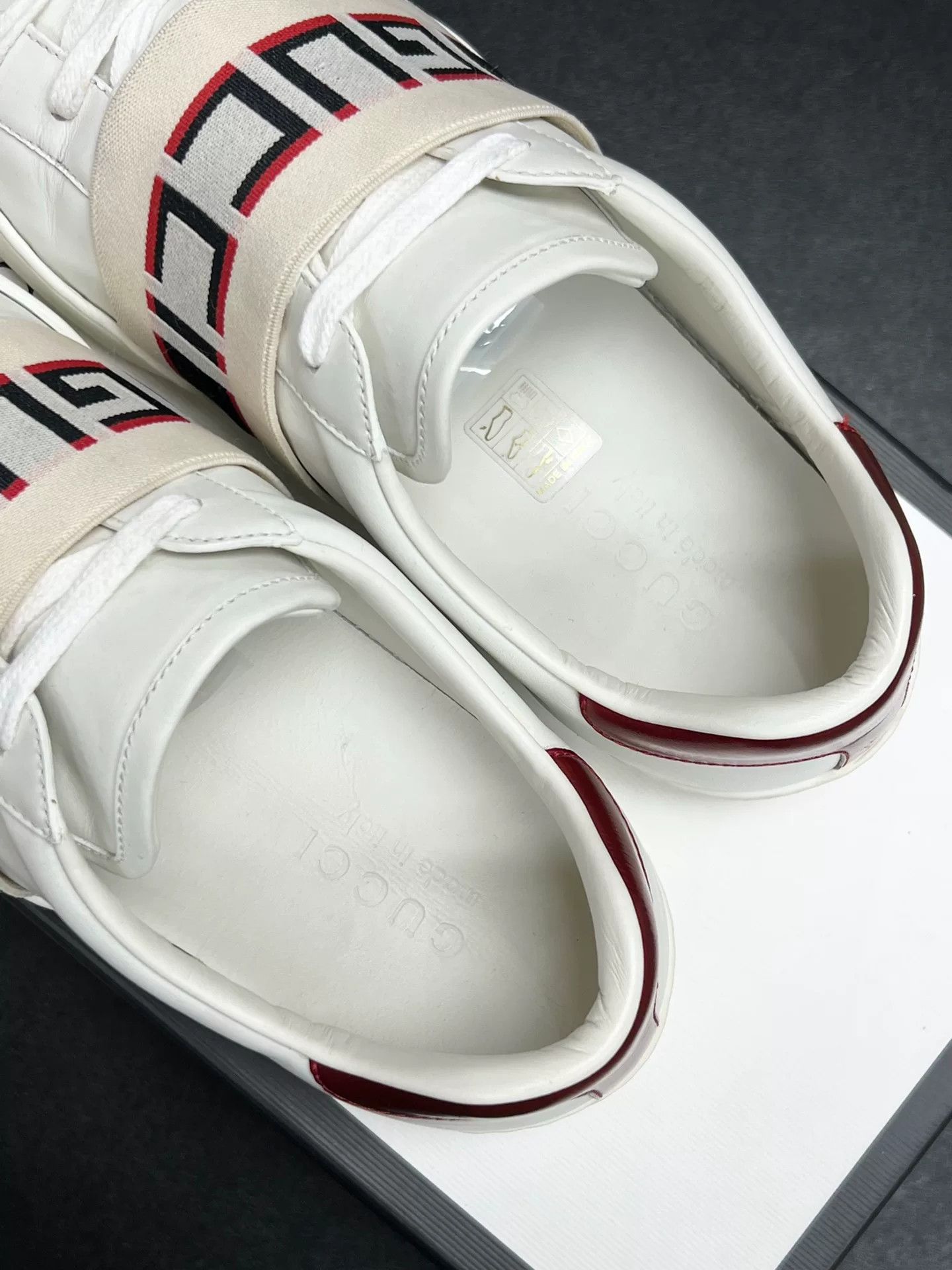 Gucci Gucci Striped Lowtop Sneakers 8 Men Size US 8 / EU 41 - 4 Thumbnail