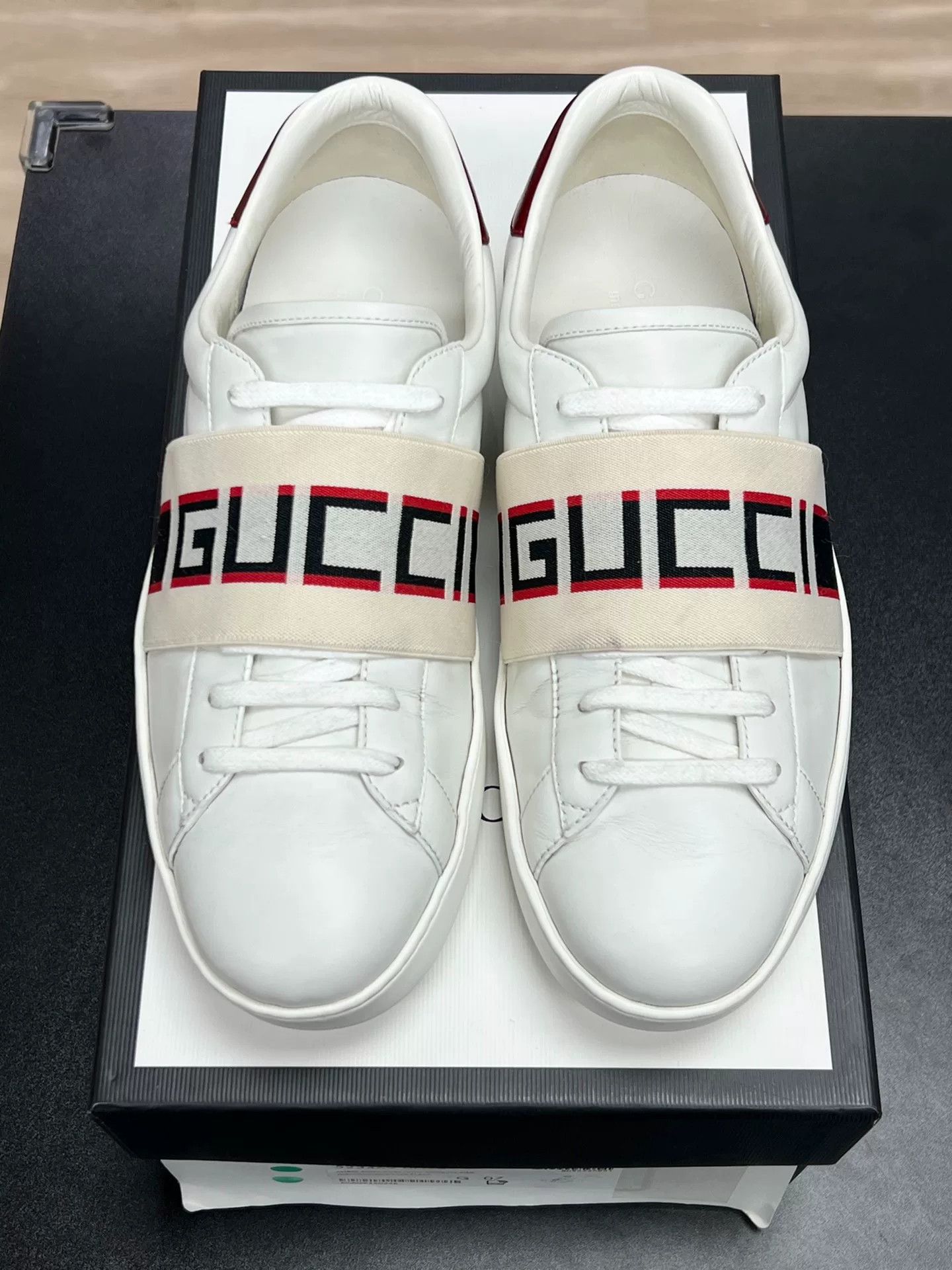 Gucci Gucci Striped Lowtop Sneakers 8 Men Size US 8 / EU 41 - 3 Thumbnail
